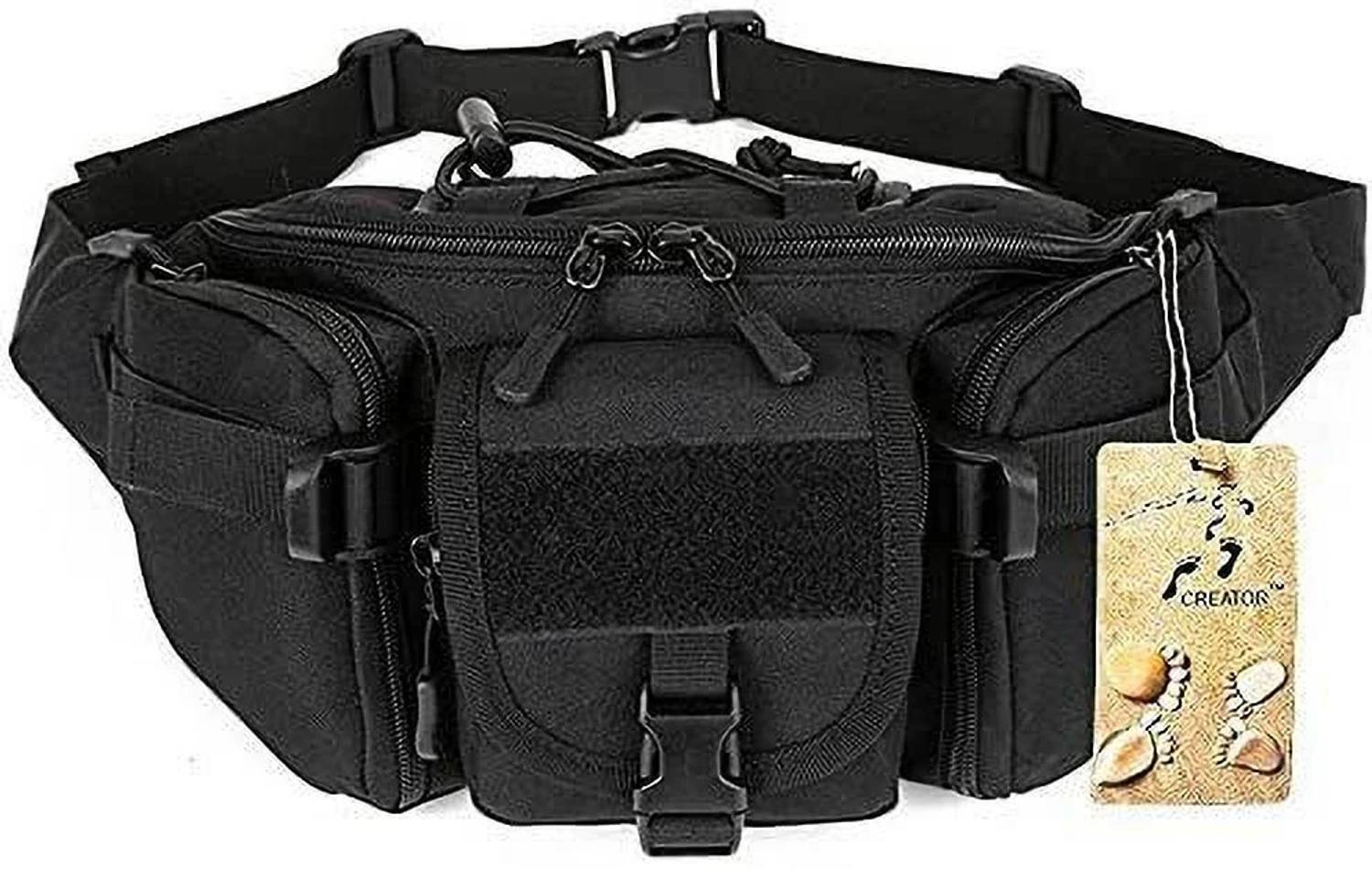 Scoyca Outdoor Tactical Military Pack Chest Bag Waist Bag Waist