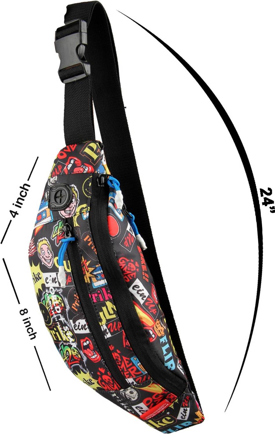 fkhbags Printed Rock Waist Bag - Image 3
