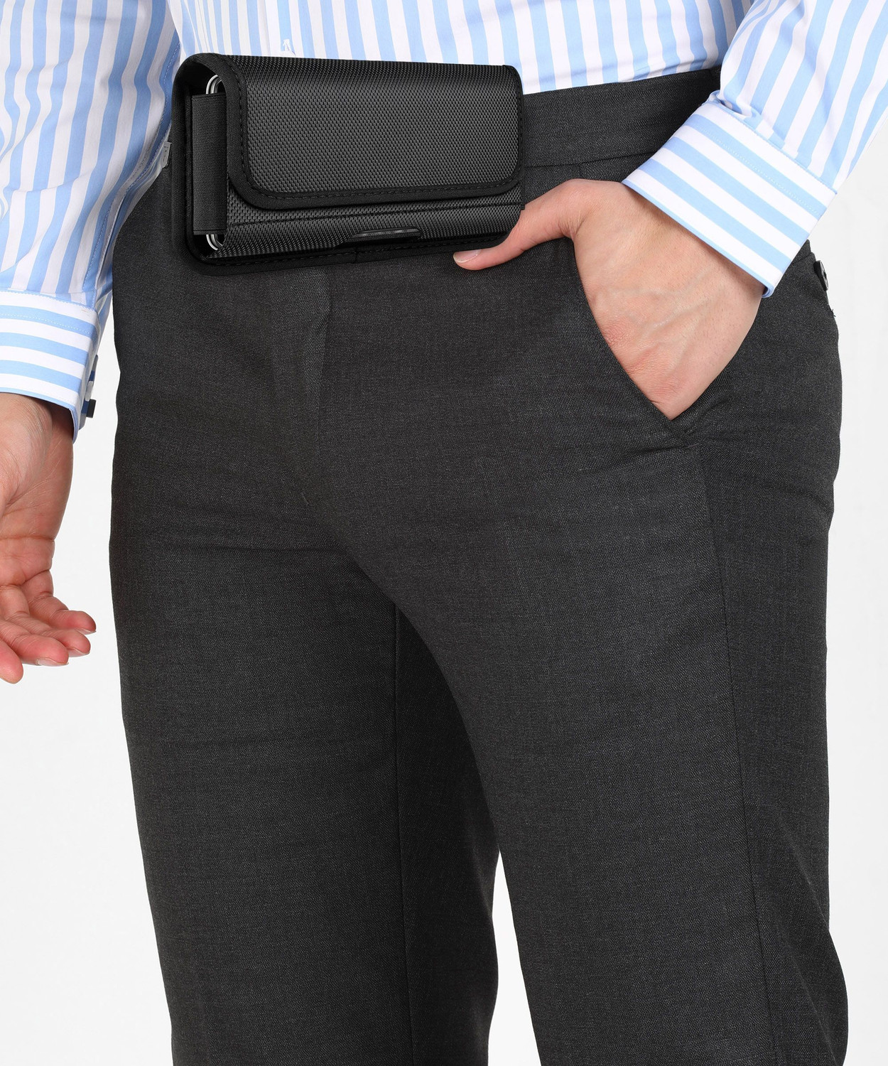 Image of ELEPHANTBOAT Mobile Pouch for Men with Belt Clip, Anti-scratch and Waterproof Phone Waist Bag