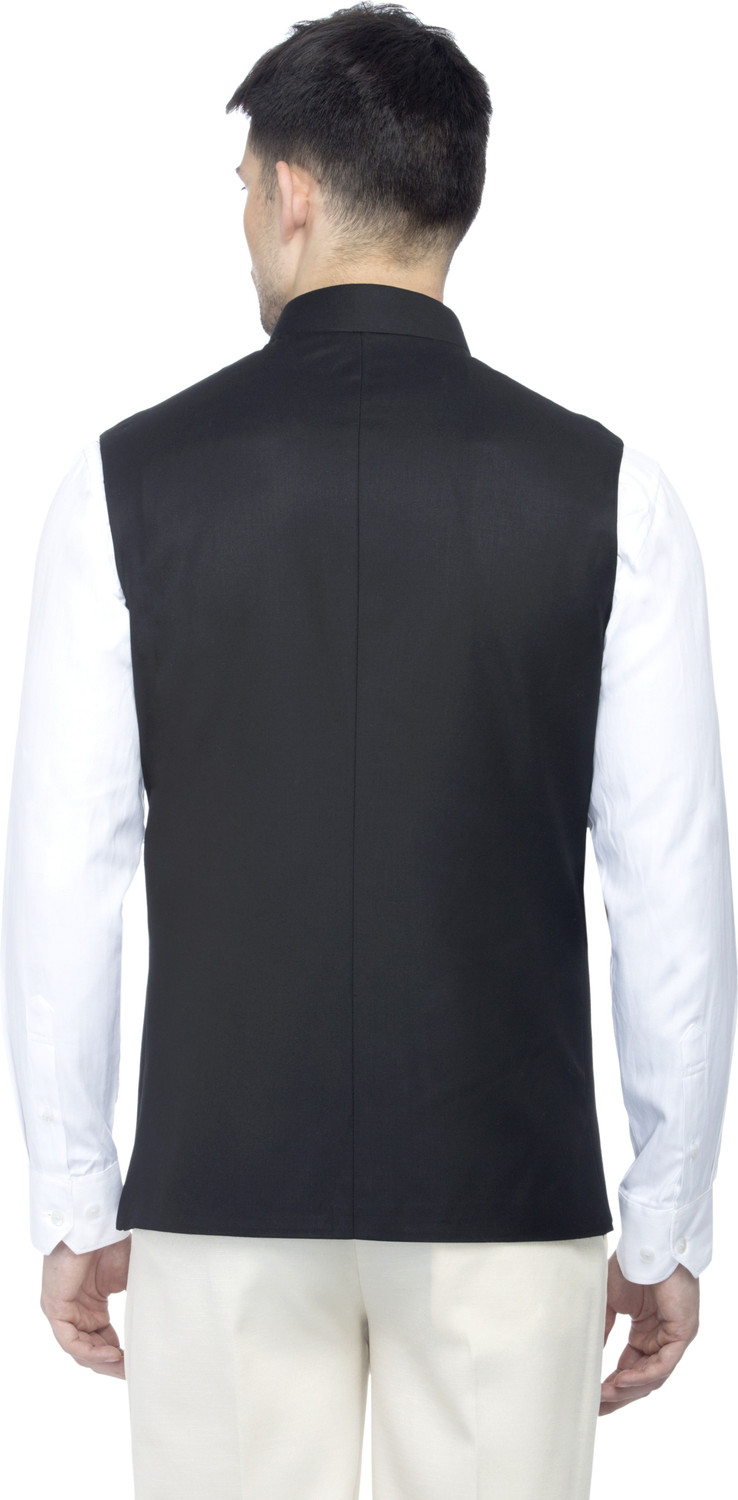 Image of FAVOROSKI Solid Men Waistcoat