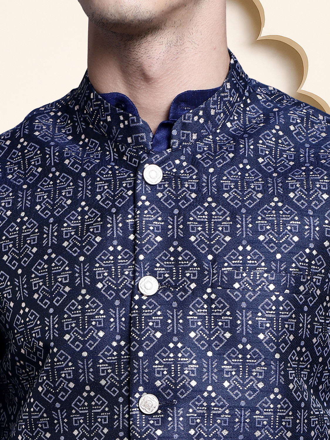 Image of Jompers Printed Men Waistcoat