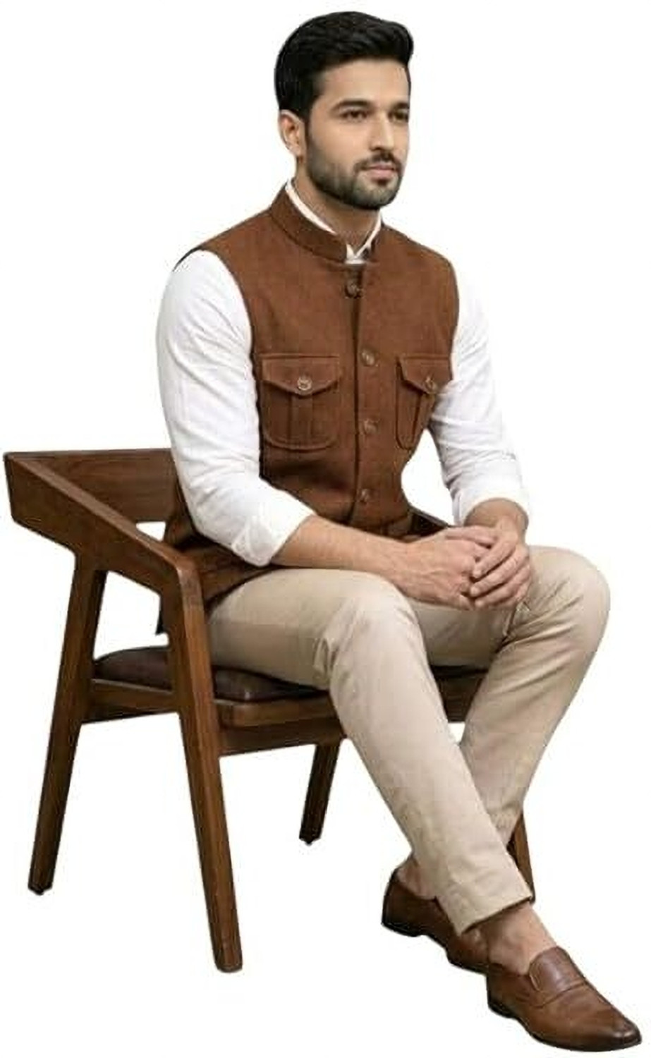 Image of Gazewear Solid Men Waistcoat