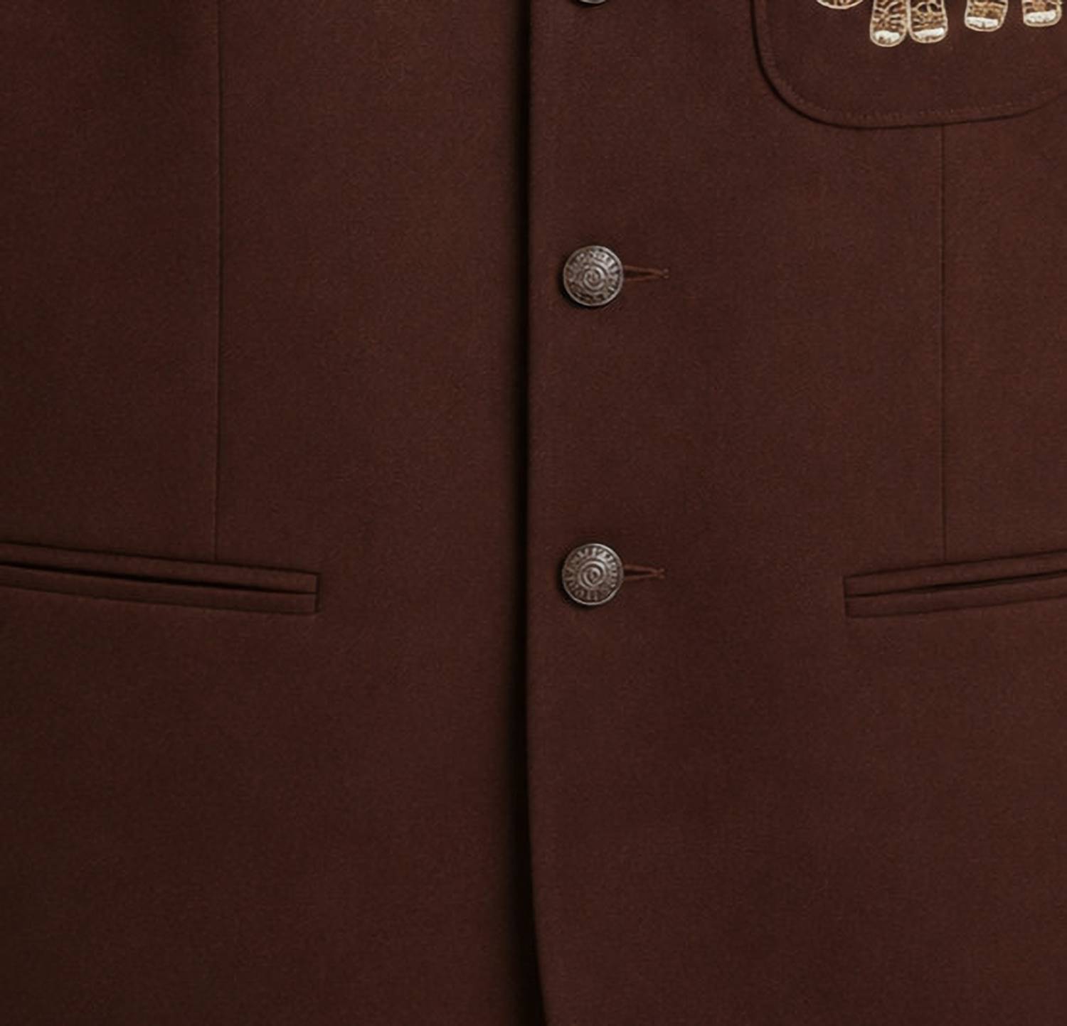Akify Embroidered Men Waistcoat - Image 4