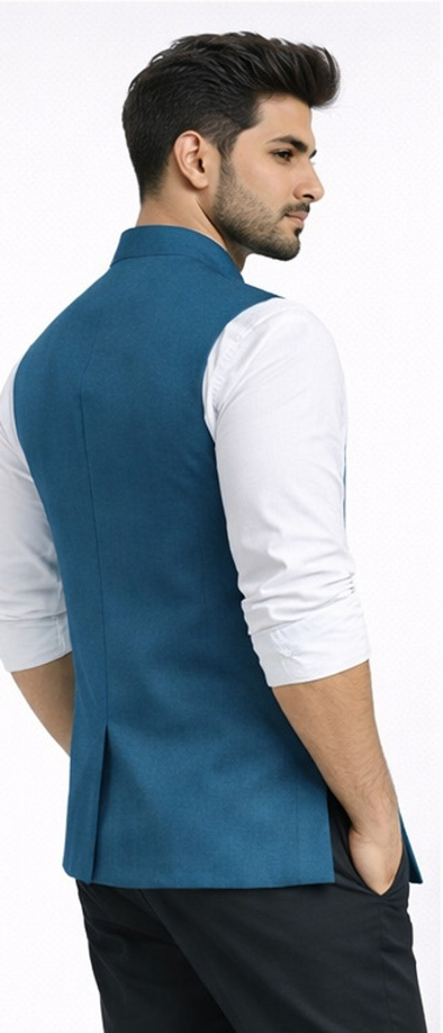 Image of MEN CHOICE Solid Men Waistcoat