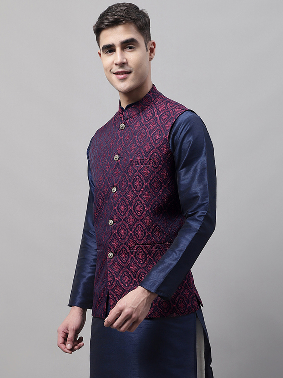 Image of Jompers Woven Men Waistcoat