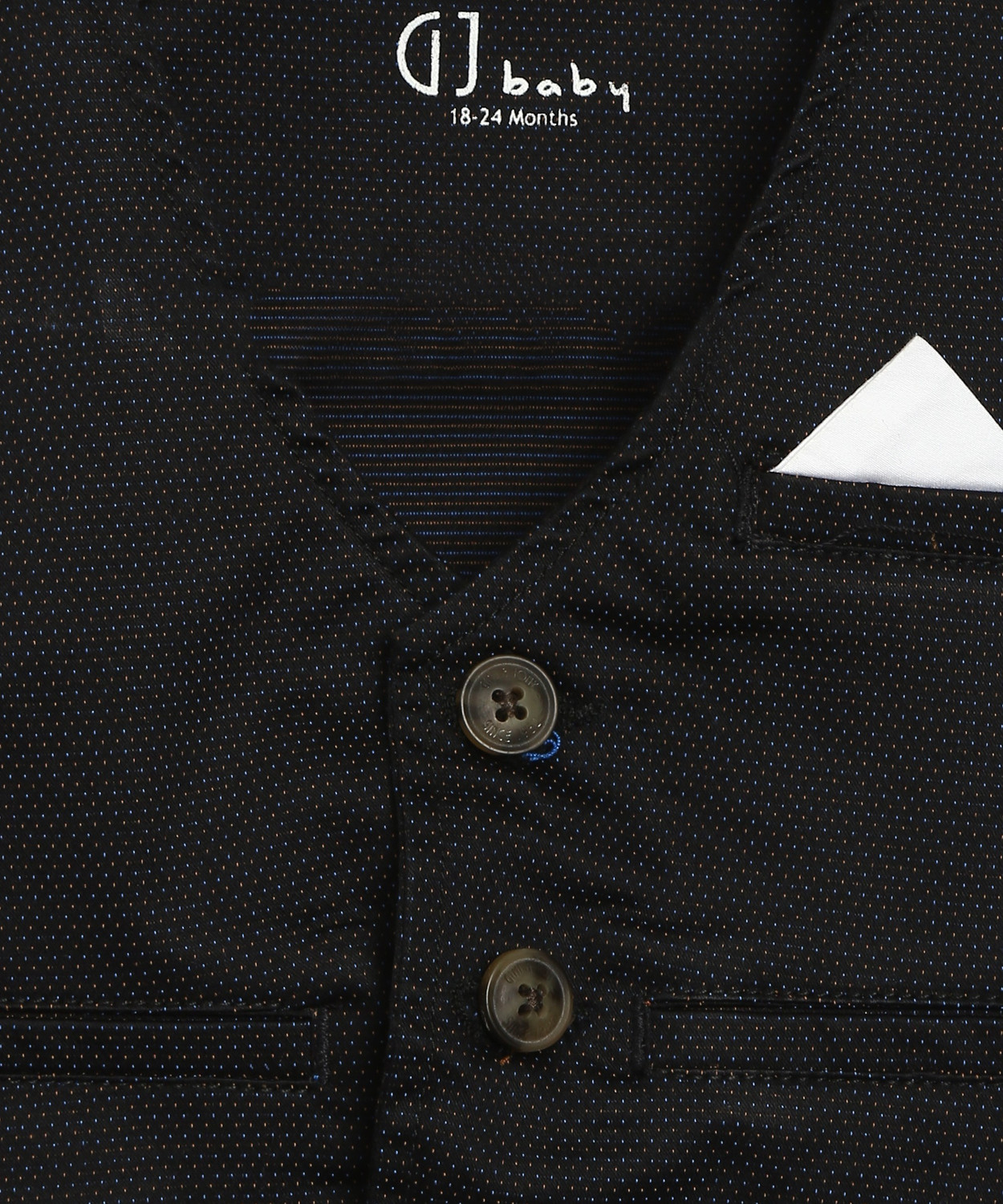 Image of GINI & JONY Self Design Baby Boys Waistcoat