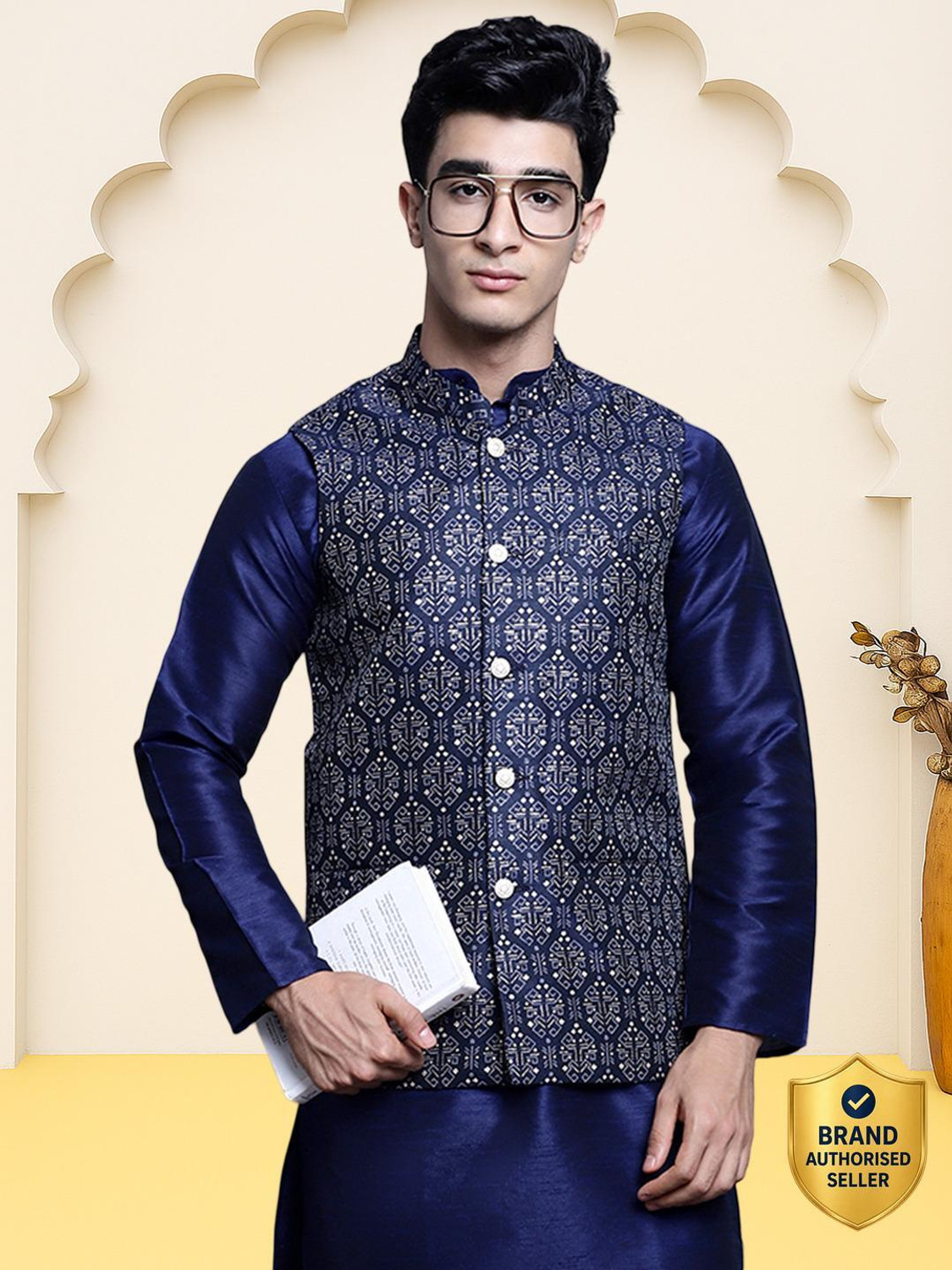 Image of Jompers Printed Men Waistcoat