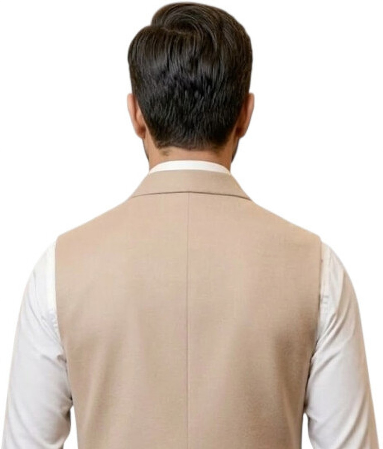 Image of Glonex Solid Men Waistcoat