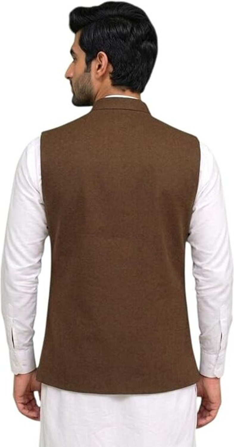 Image of Gazewear Solid Men Waistcoat