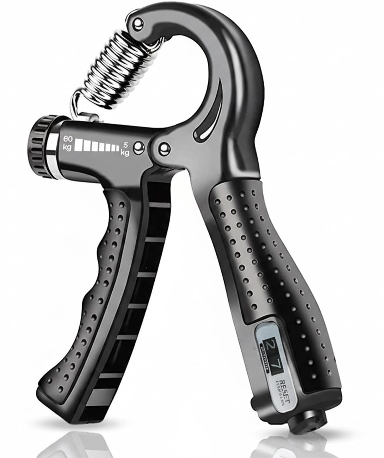 Image of alis Adjustable Hand Grip Strengthener 5-60Kg with Counter - Forearm & Wrist Exercise Hand Grip /Fitness Grip