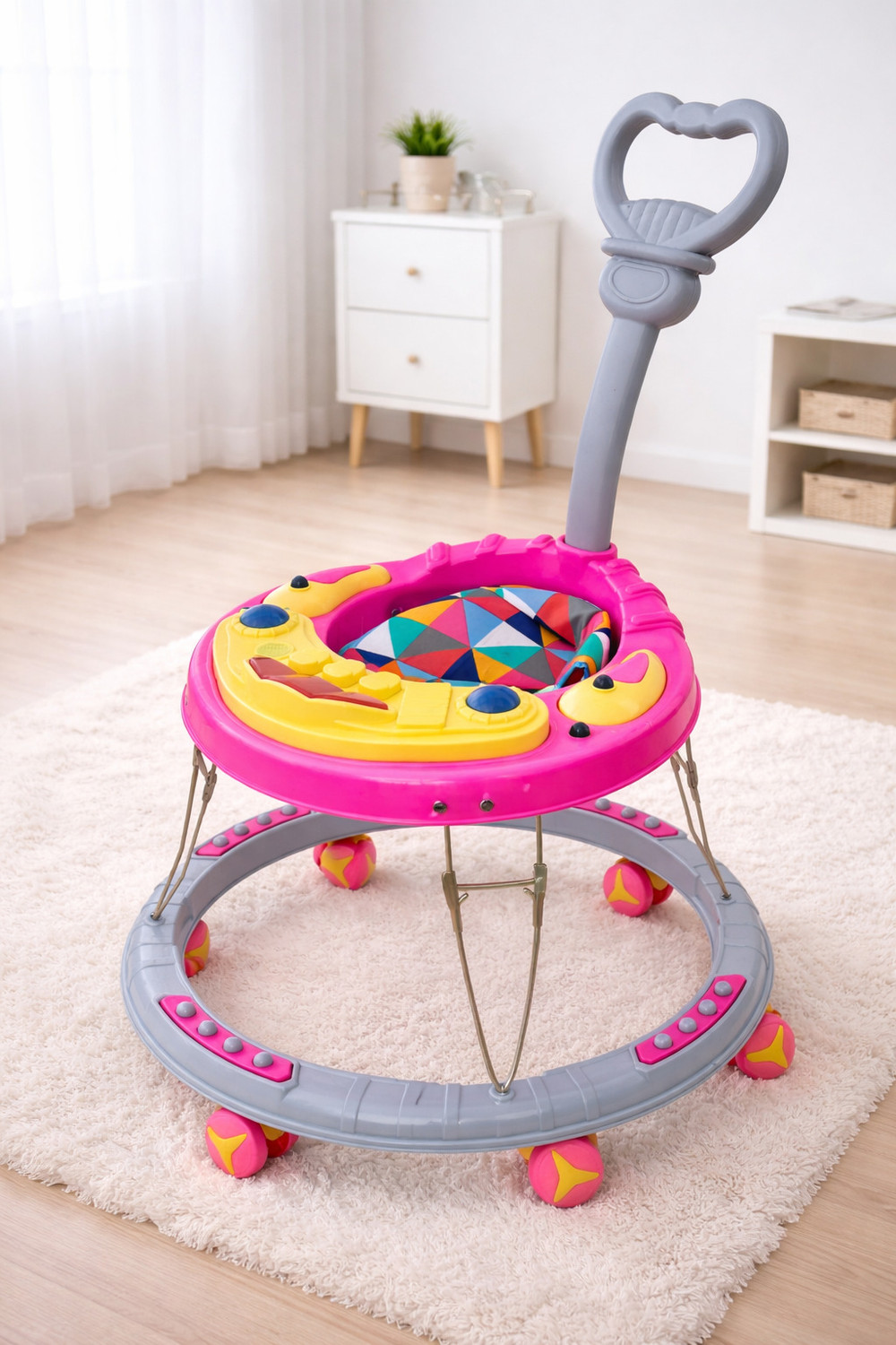 Image of SPEEDFOX Musical Activity Walker With Parent Rod