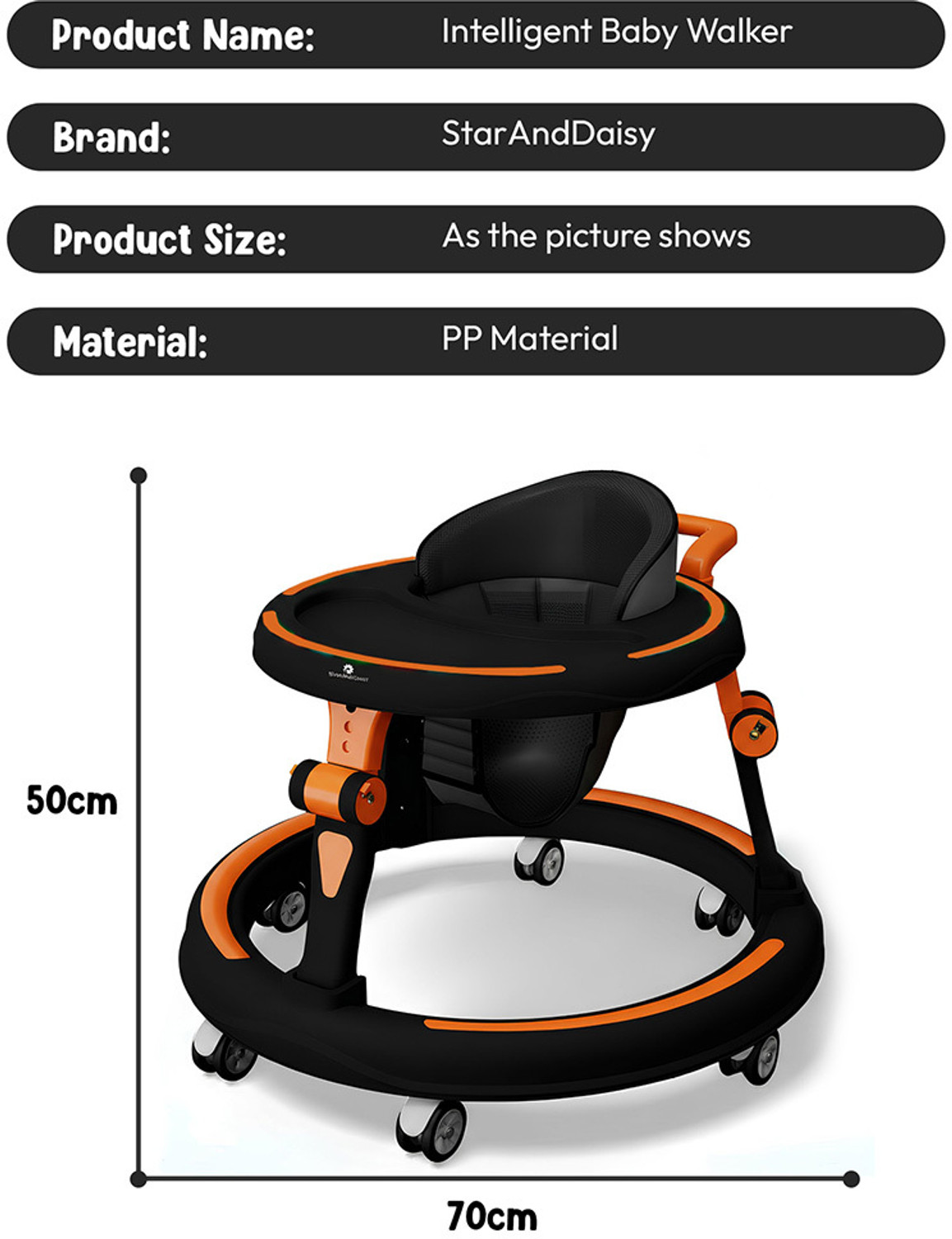 Image of StarAndDaisy Musical Activity Walker
