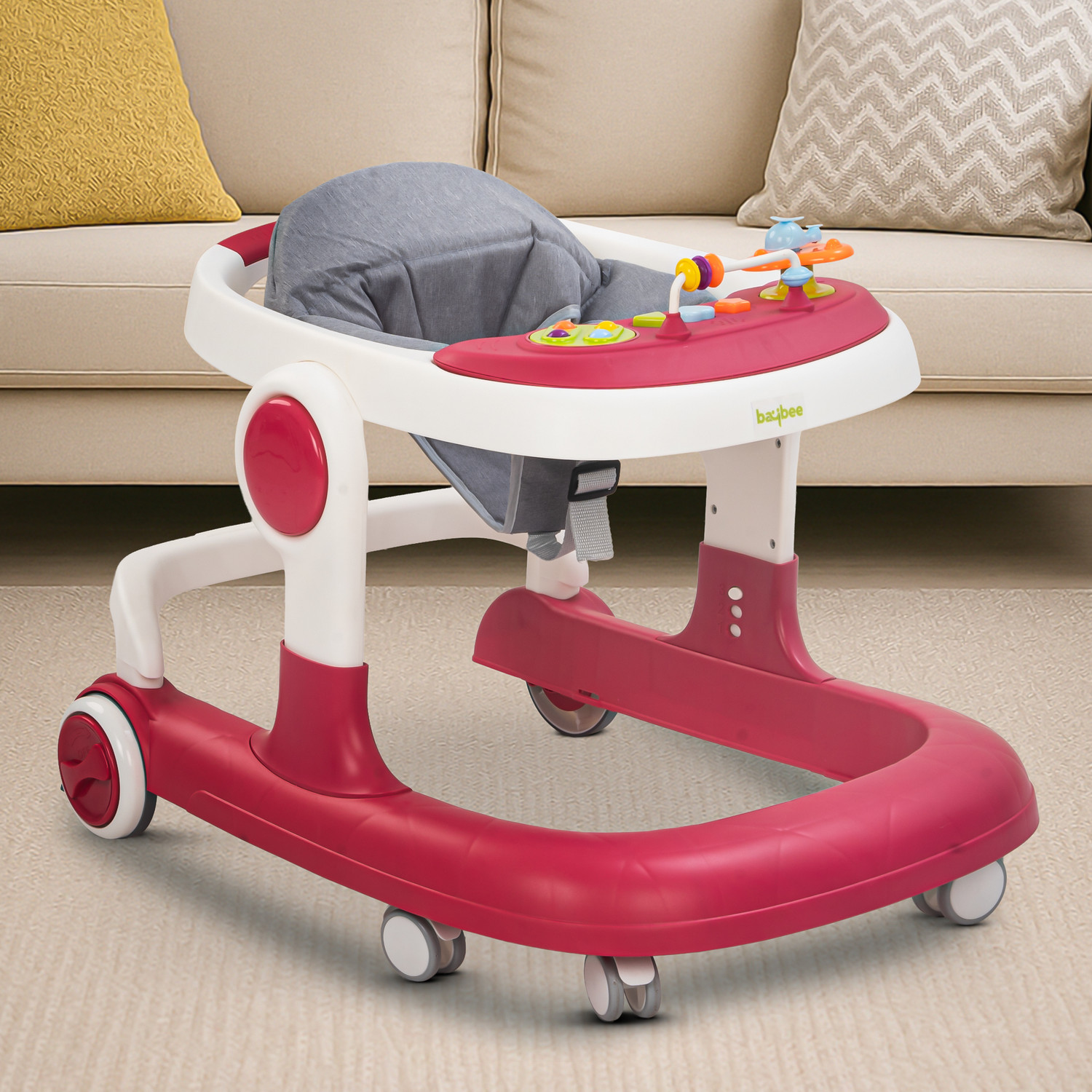 Image of baybee Musical 2-in-1 Walker
