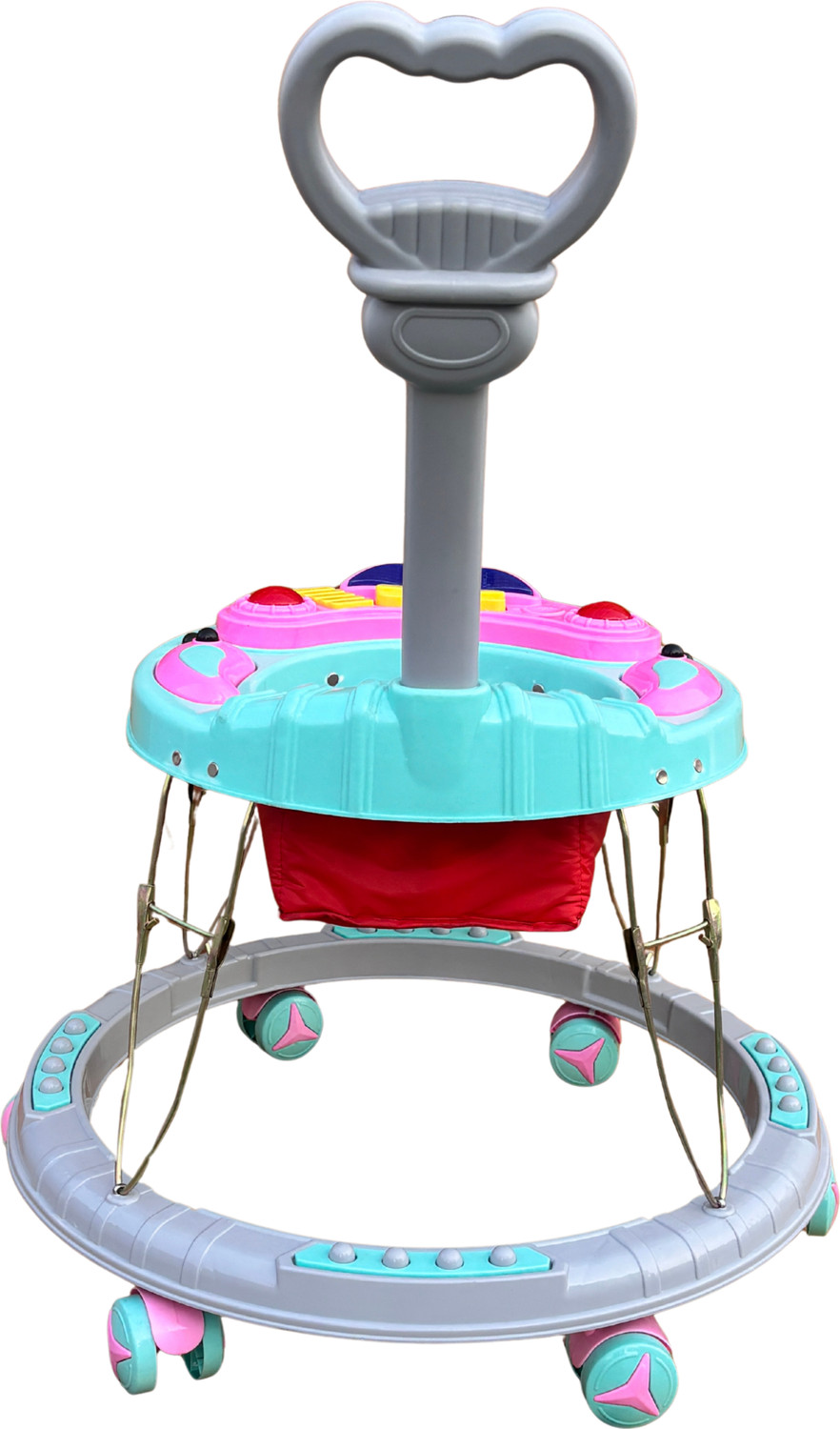 Image of SPEEDFOX Musical Activity Walker With Parent Rod