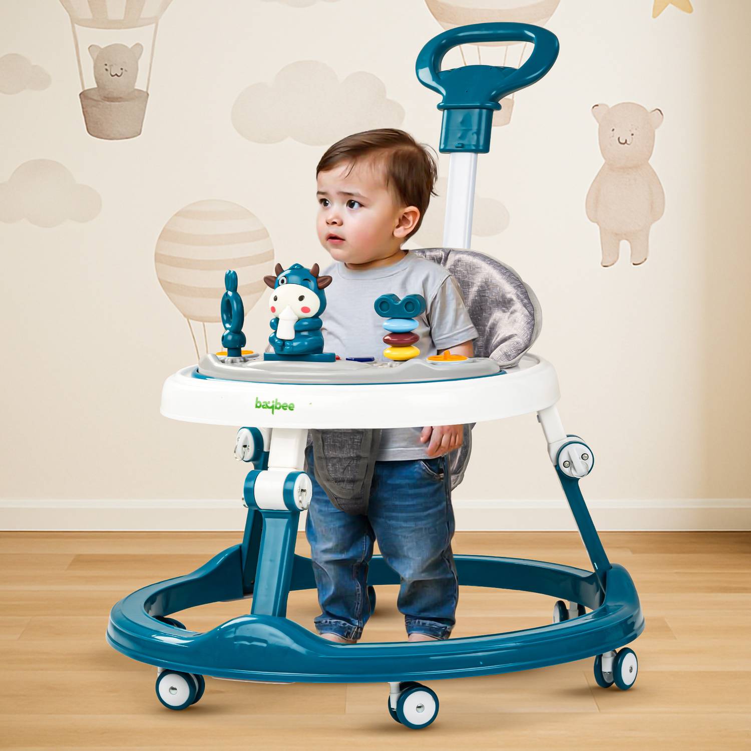 baybee Musical Activity Walker With Parent Rod