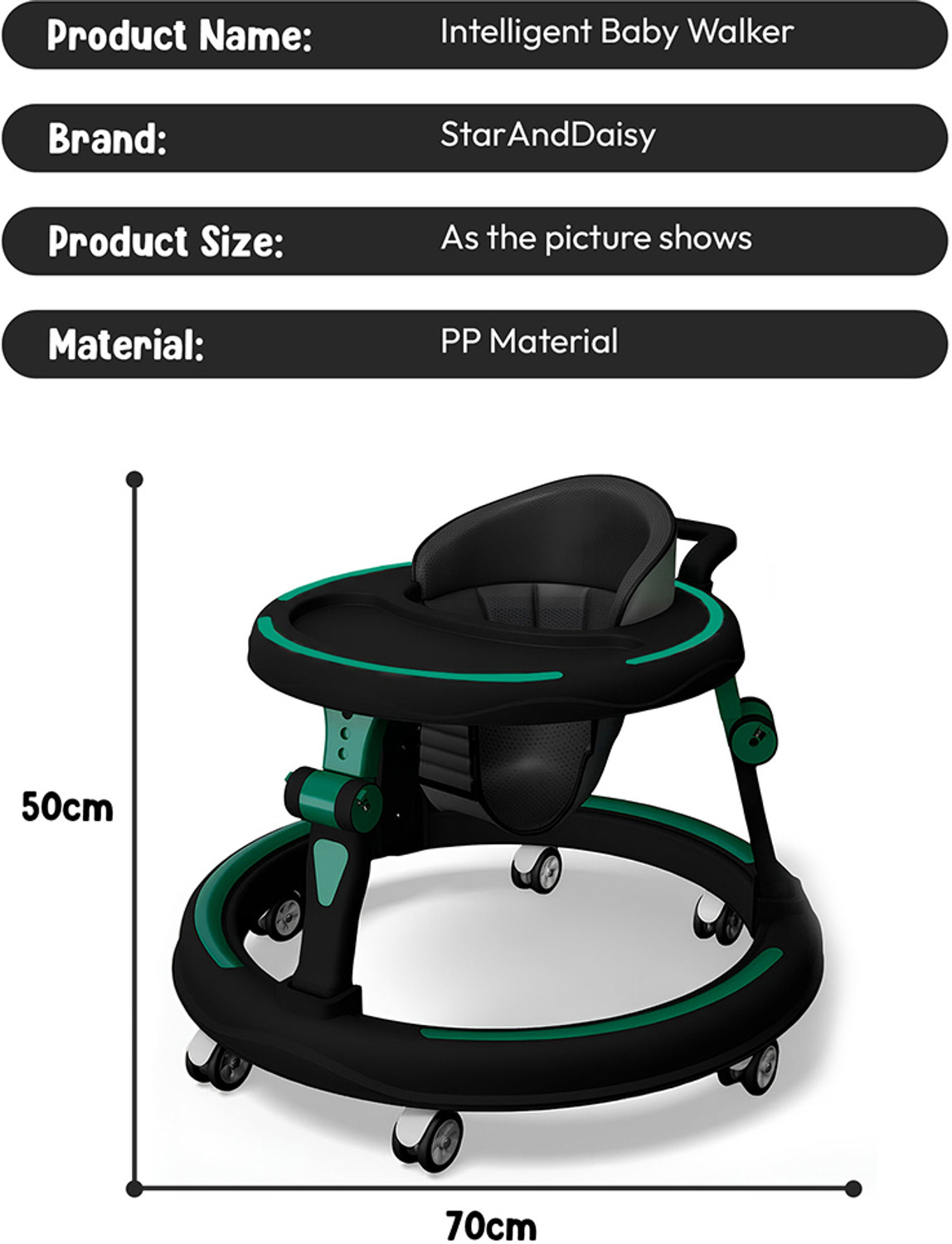 Image of StarAndDaisy Musical Activity Walker