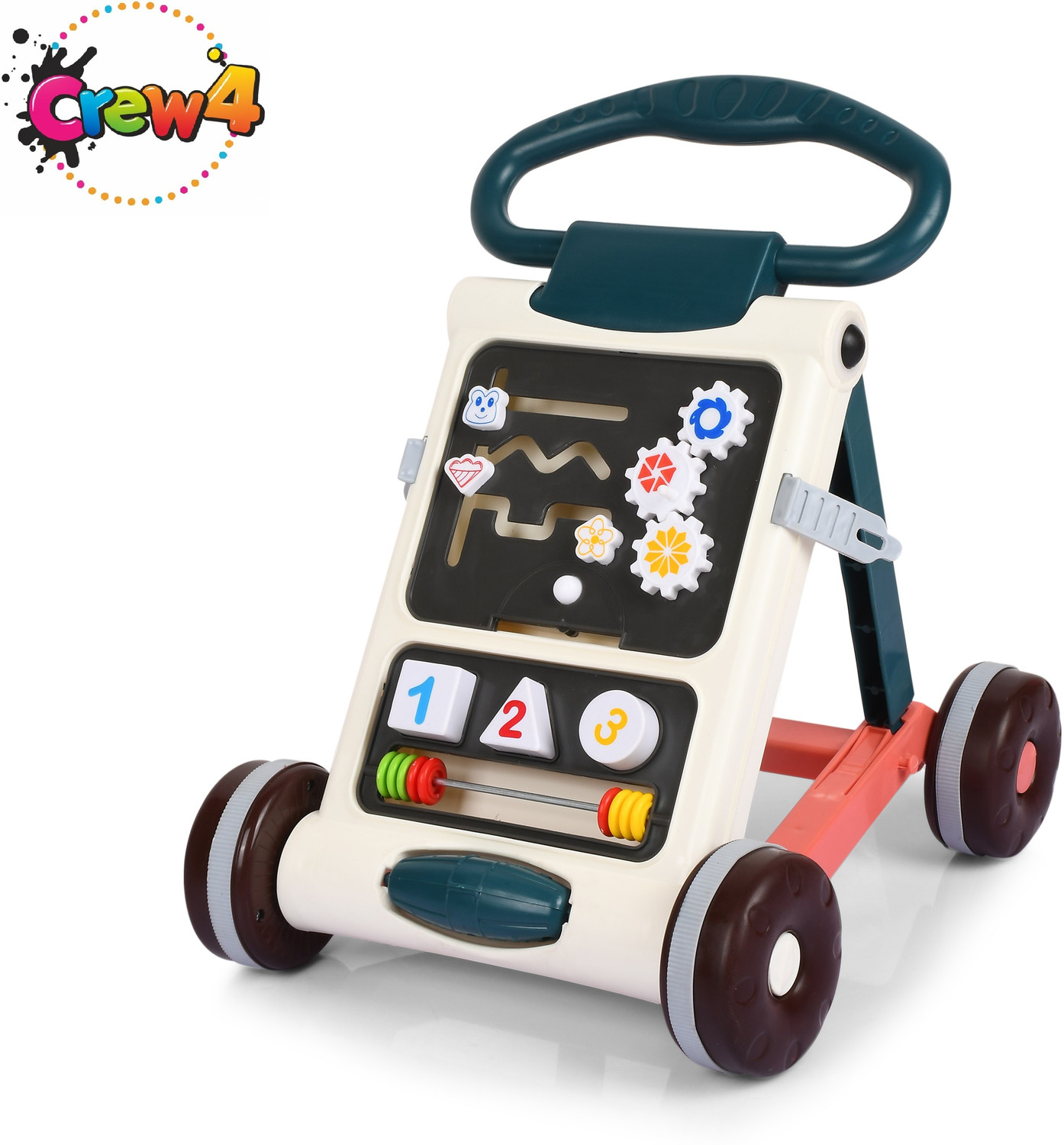 Image of CREW4 Musical Activity Walker With Parent Rod