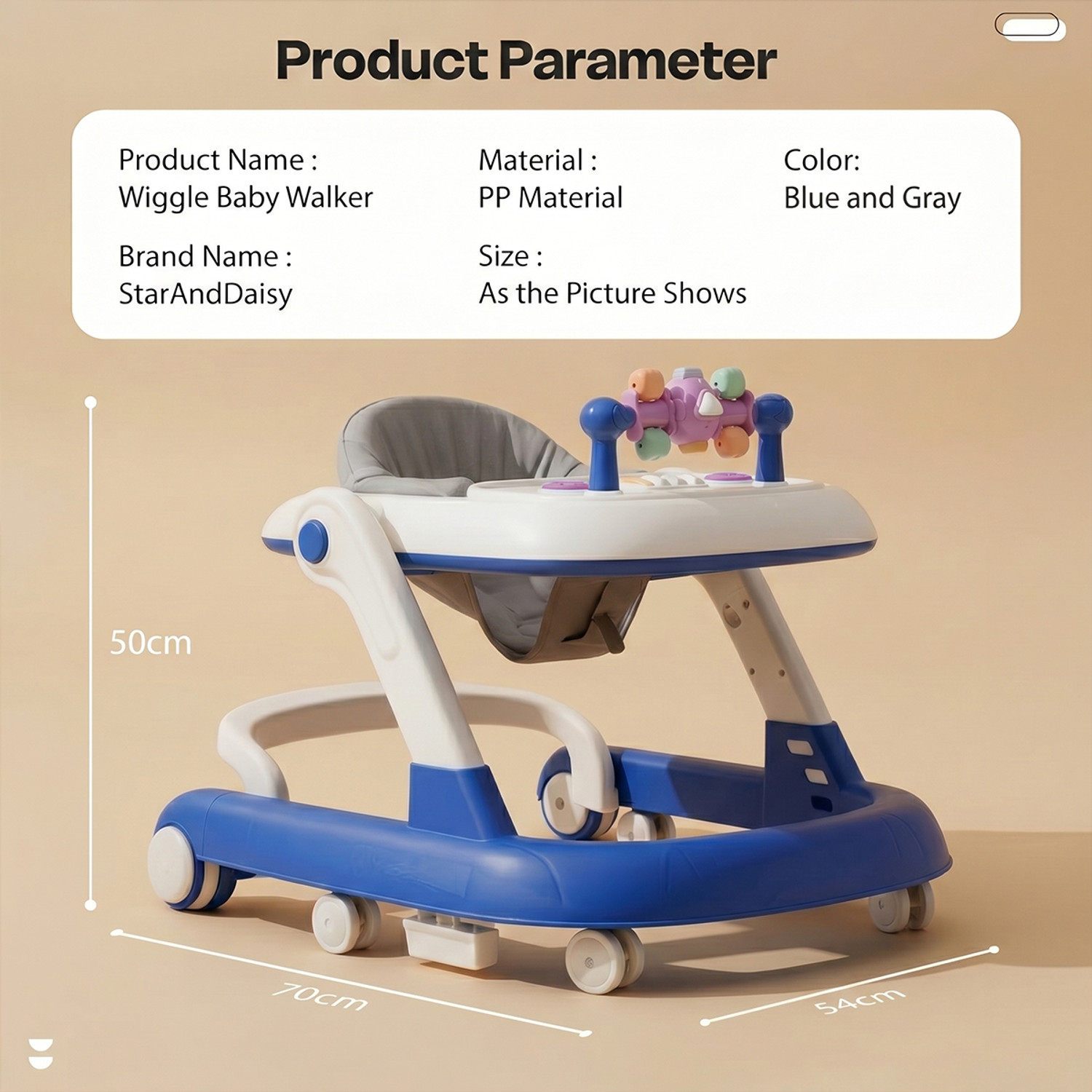 Image of StarAndDaisy Musical Activity Walker