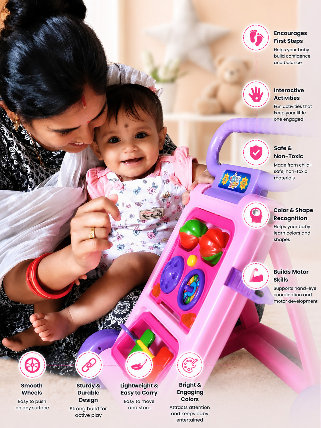 Image of Toyzoy Musical Activity Walker