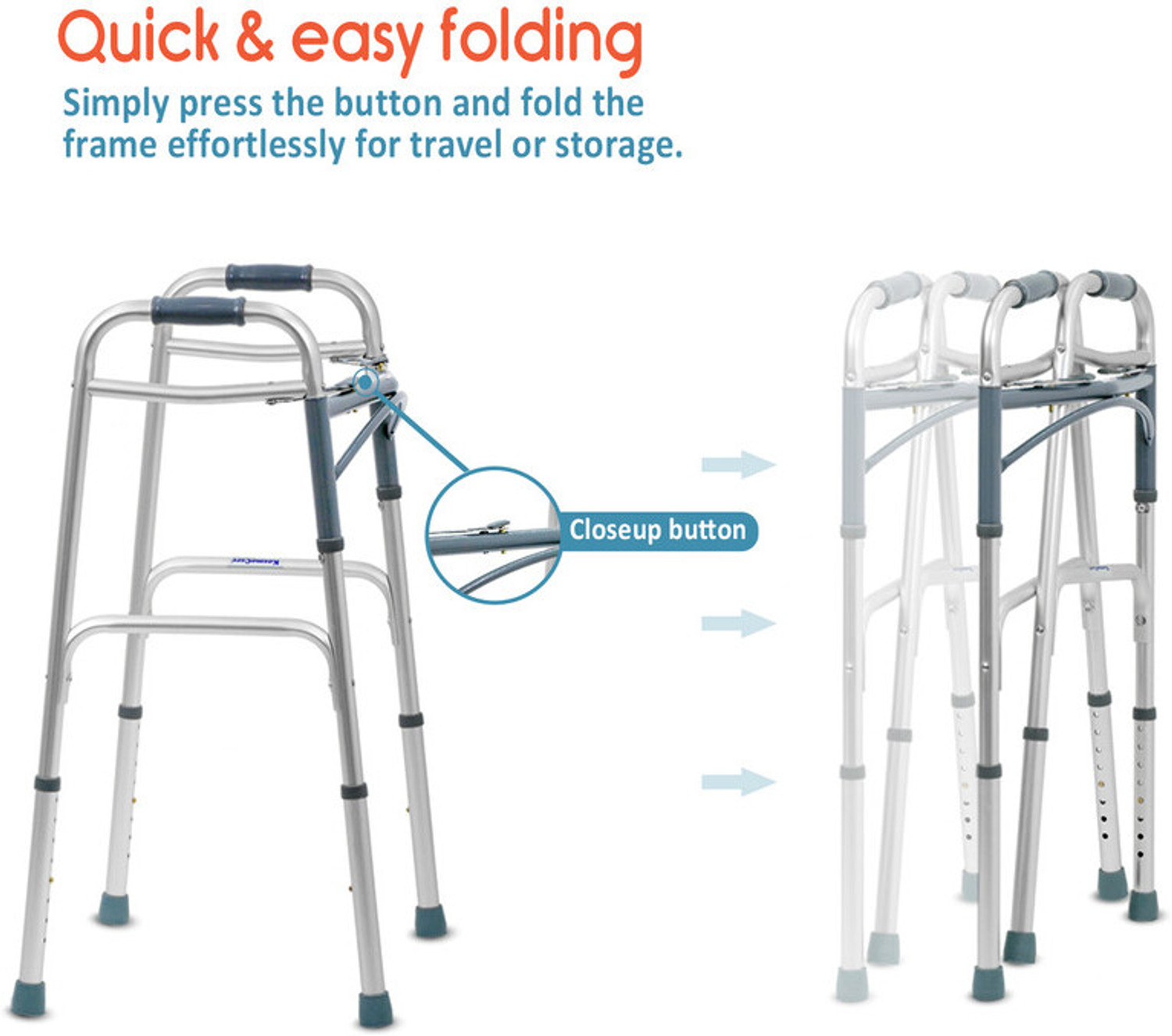 Image of KosmoCare Walker 2 Walking Stick