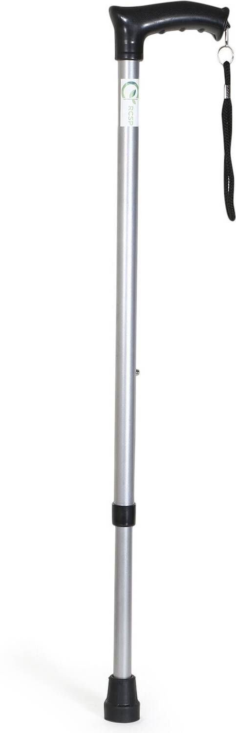 RCSP Leg Safe Walking Non-Slip Grip Handle Height Adjustable Men/Women/Old People Walking Stick