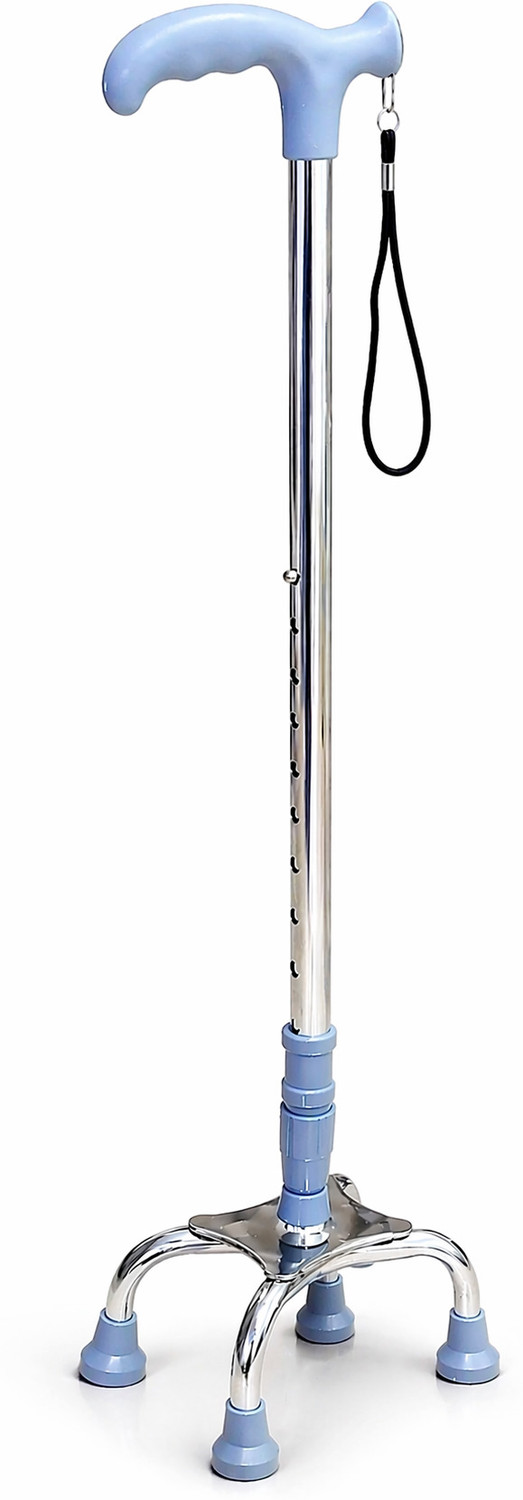 Image of HYGRON SURGICALS Design- 2026 EXTRA LARGE BASE 4-Leg Walking Stick