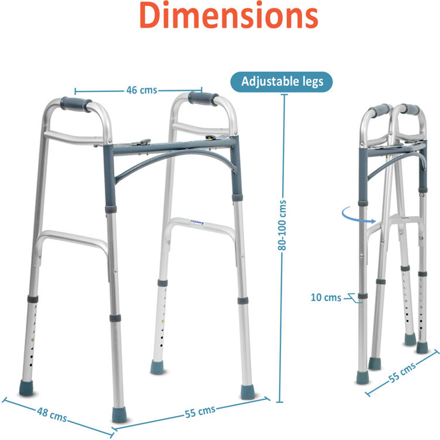 Image of KosmoCare Walker 2 Walking Stick
