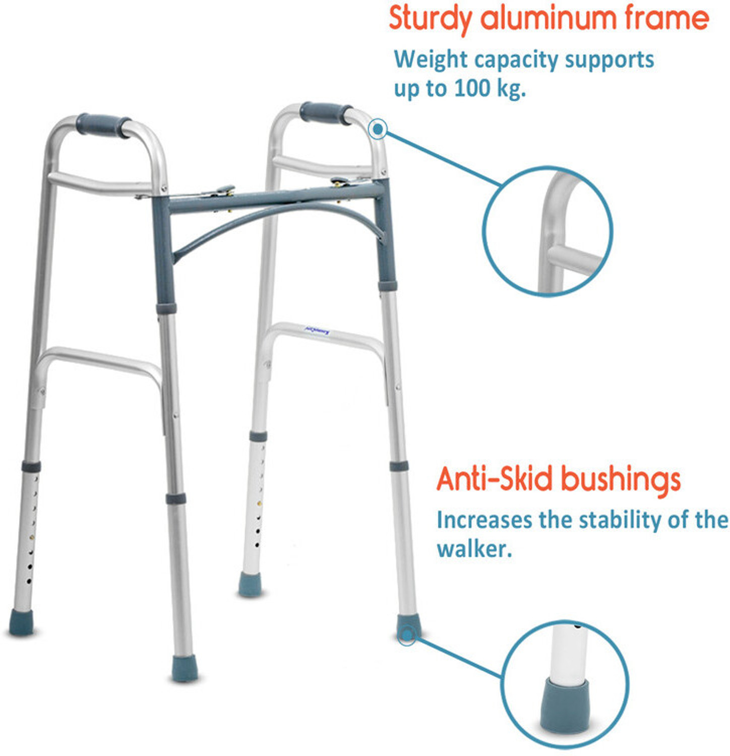 Image of KosmoCare Walker 2 Walking Stick
