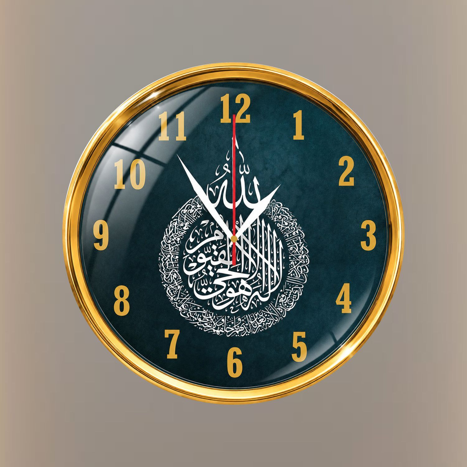 Image of Shaumasi Analog 30 cm X 30 cm Wall Clock