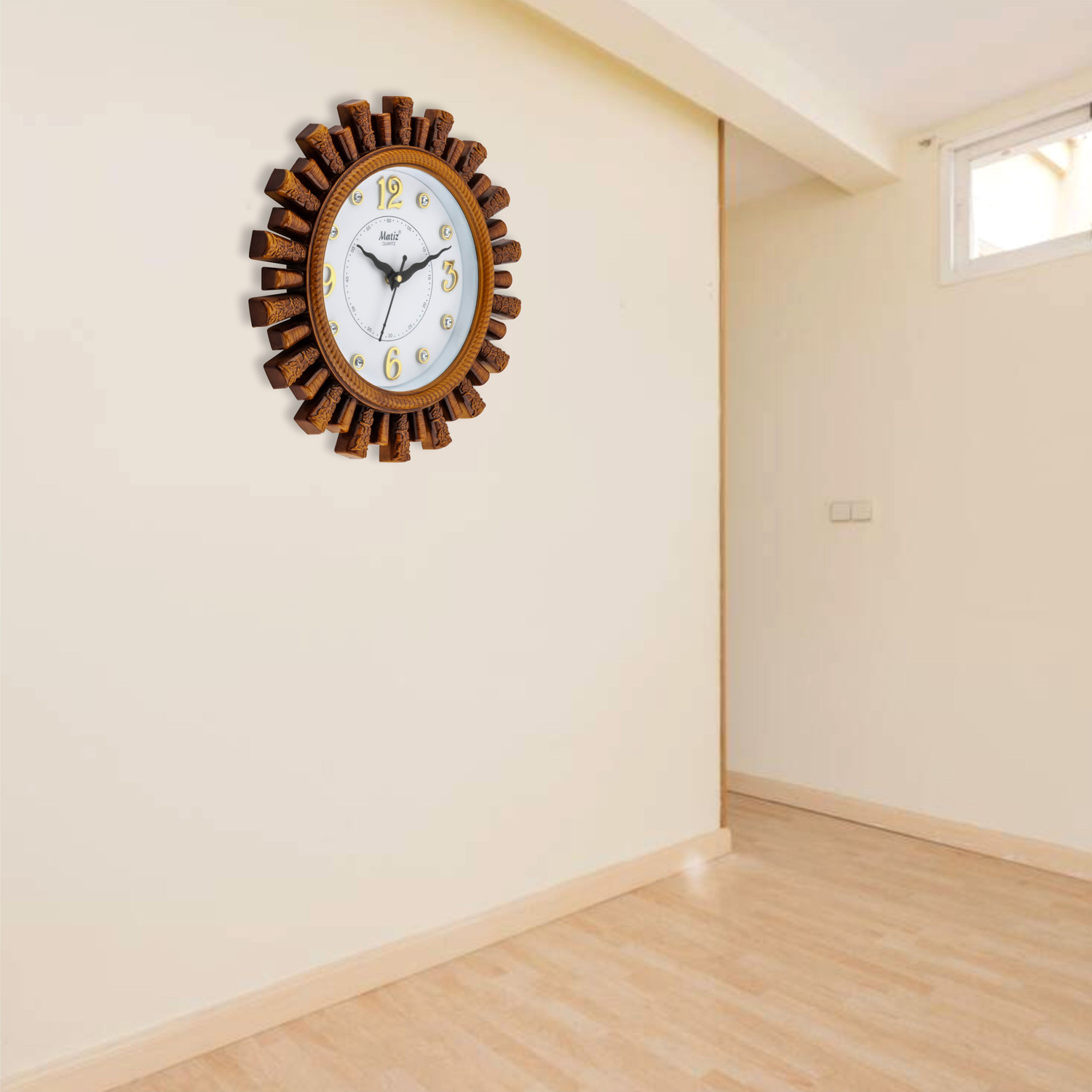 Image of matiz Analog 32.02 cm X 32.02 cm Wall Clock