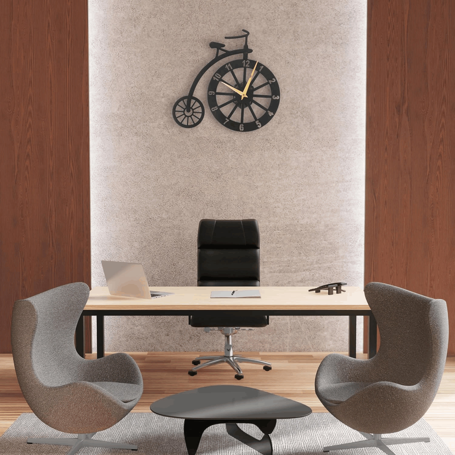 Image of Florezza Analog 40 cm X 40 cm Wall Clock