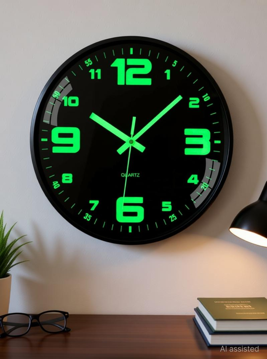 Image of Mercer Analog 32 cm X 32 cm Wall Clock