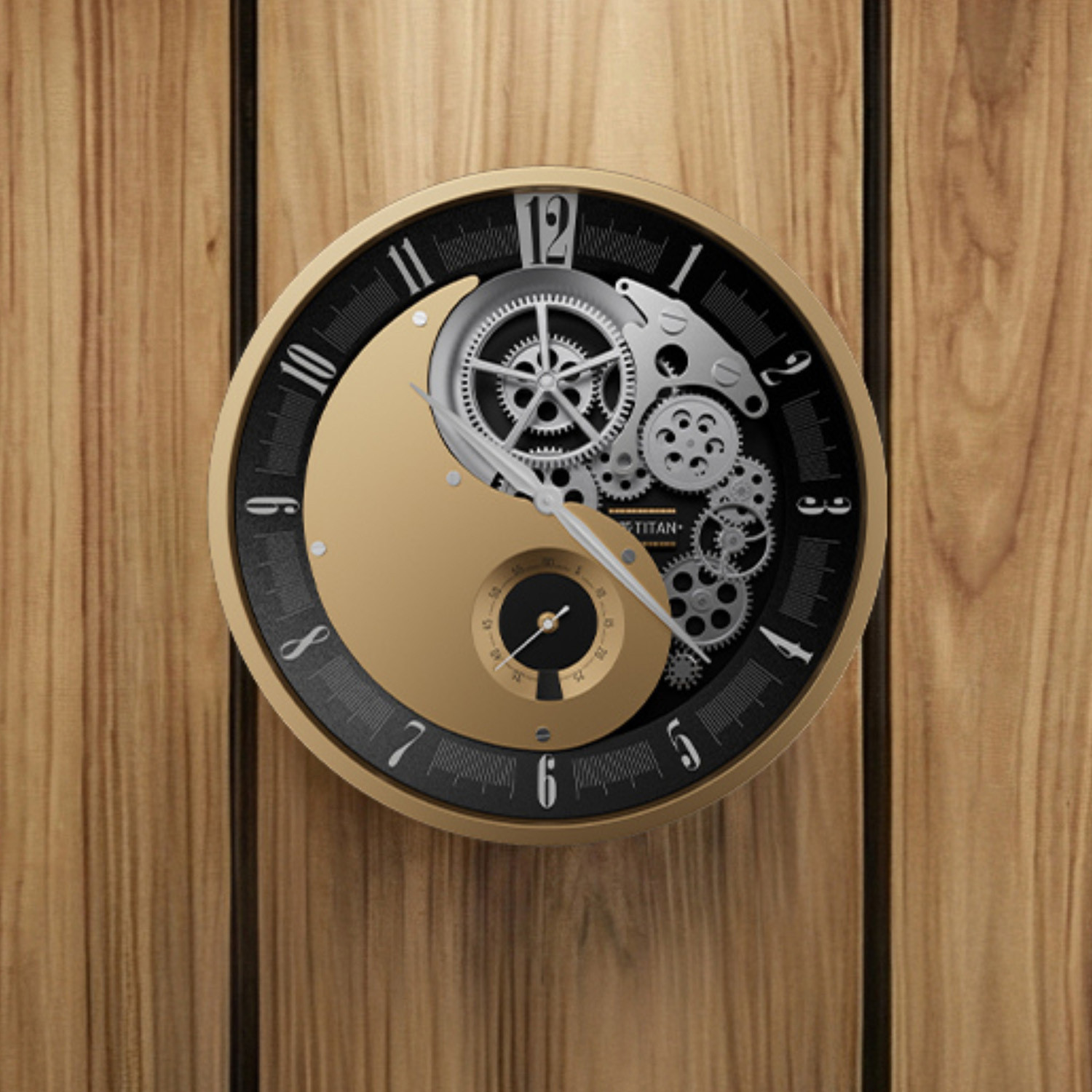 Image of Titan Analog 46 cm X 76 cm Wall Clock