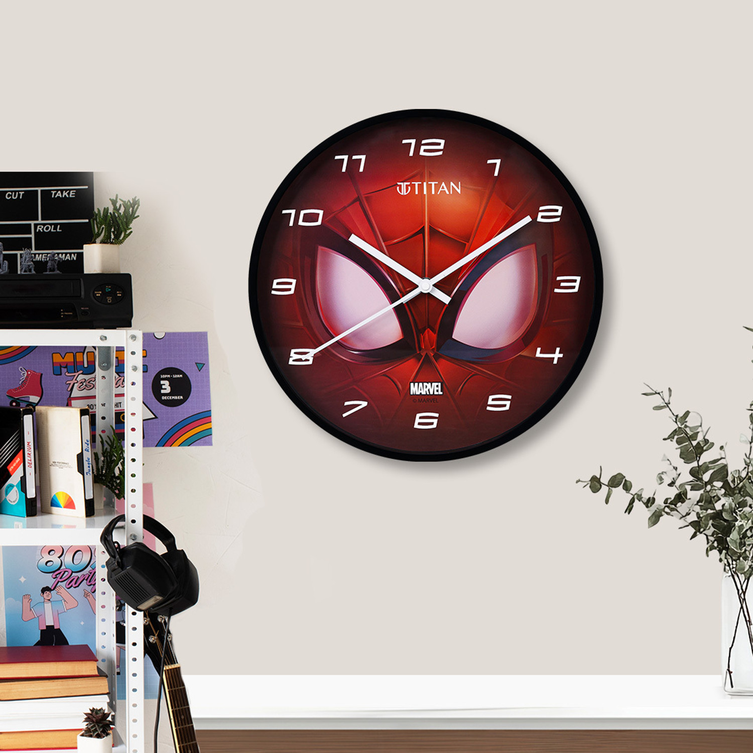 Image of Titan Analog 30.5 cm X 30.5 cm Wall Clock