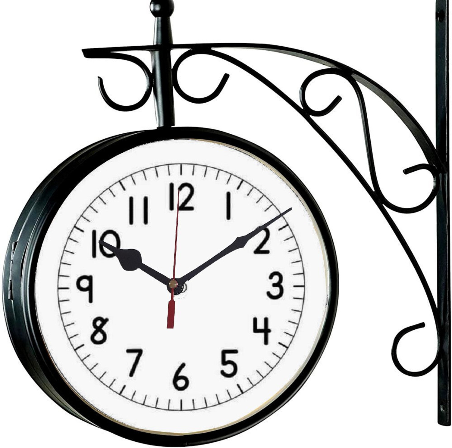 Image of Saree House Analog 30 cm X 25 cm Wall Clock