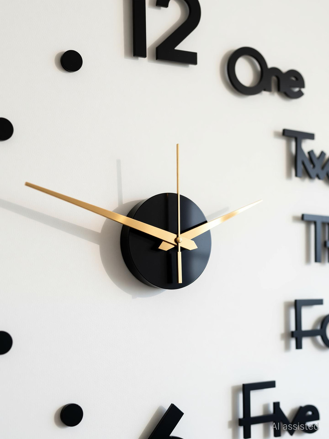 Image of Quicktime Analog 70 cm X 70 cm Wall Clock