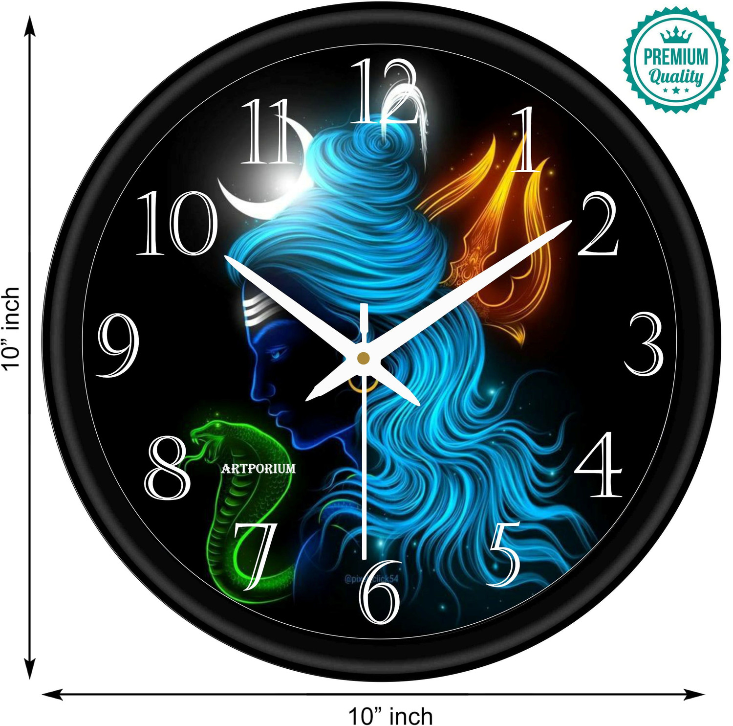 Image of ARTPORIUM Analog 26 cm X 26 cm Wall Clock