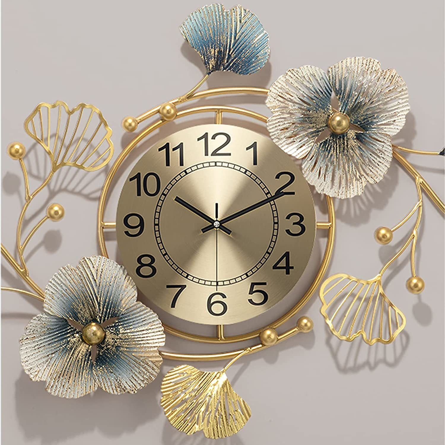 Image of F K Metals Analog 52 cm X 82 cm Wall Clock