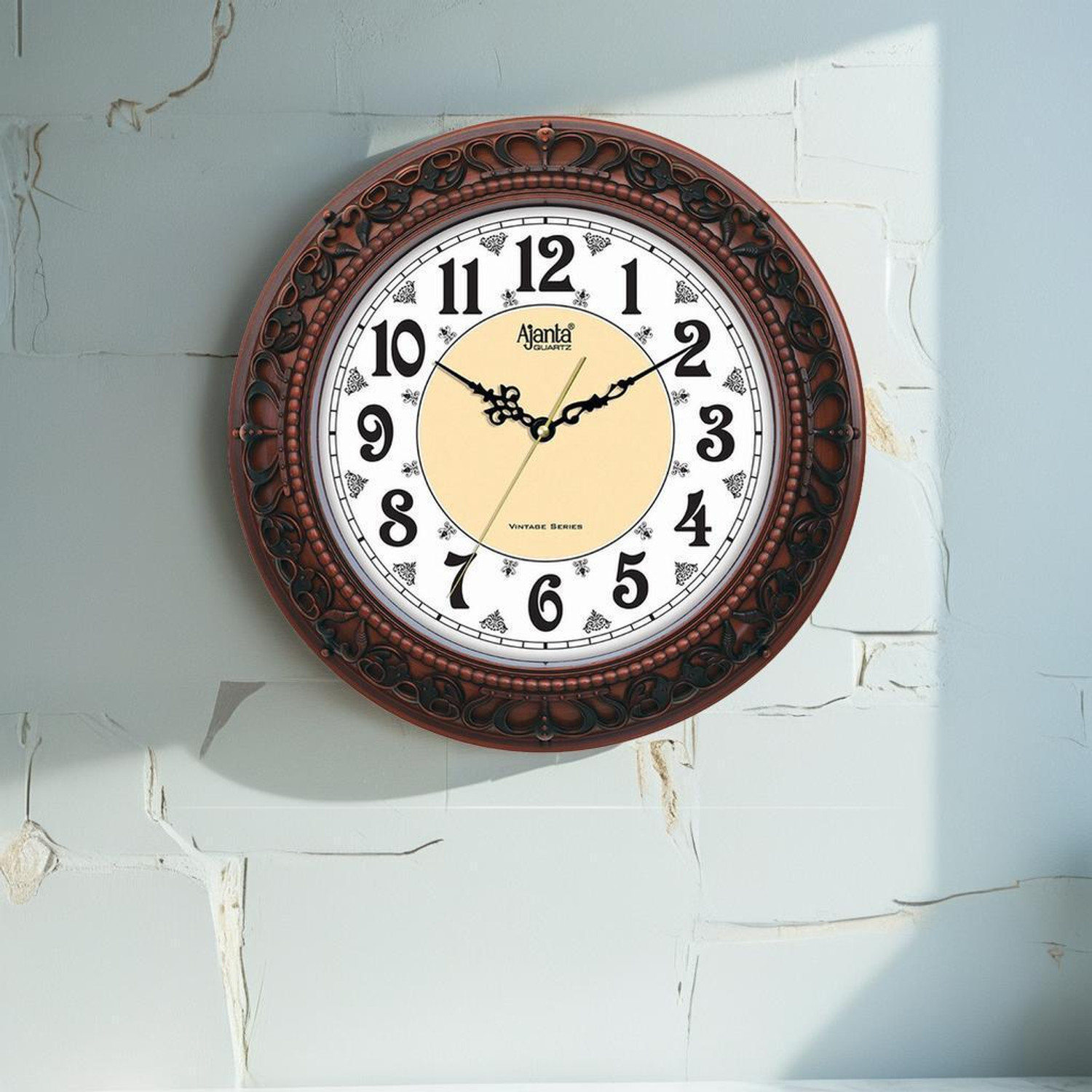 Image of AJANTA Analog 37 cm X 37 cm Wall Clock