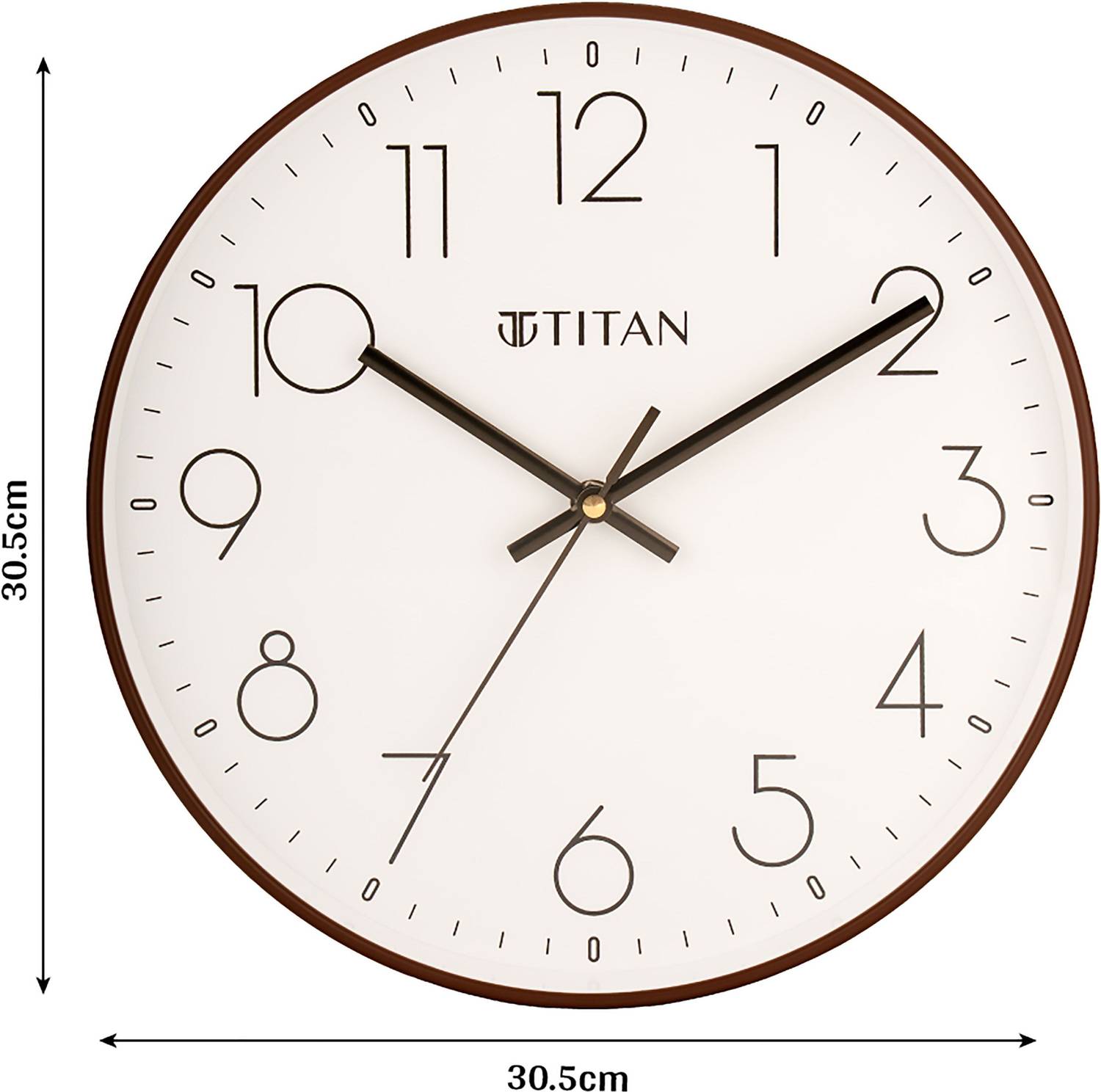 Titan Analog 30.5 cm Wall Clock - Image 5