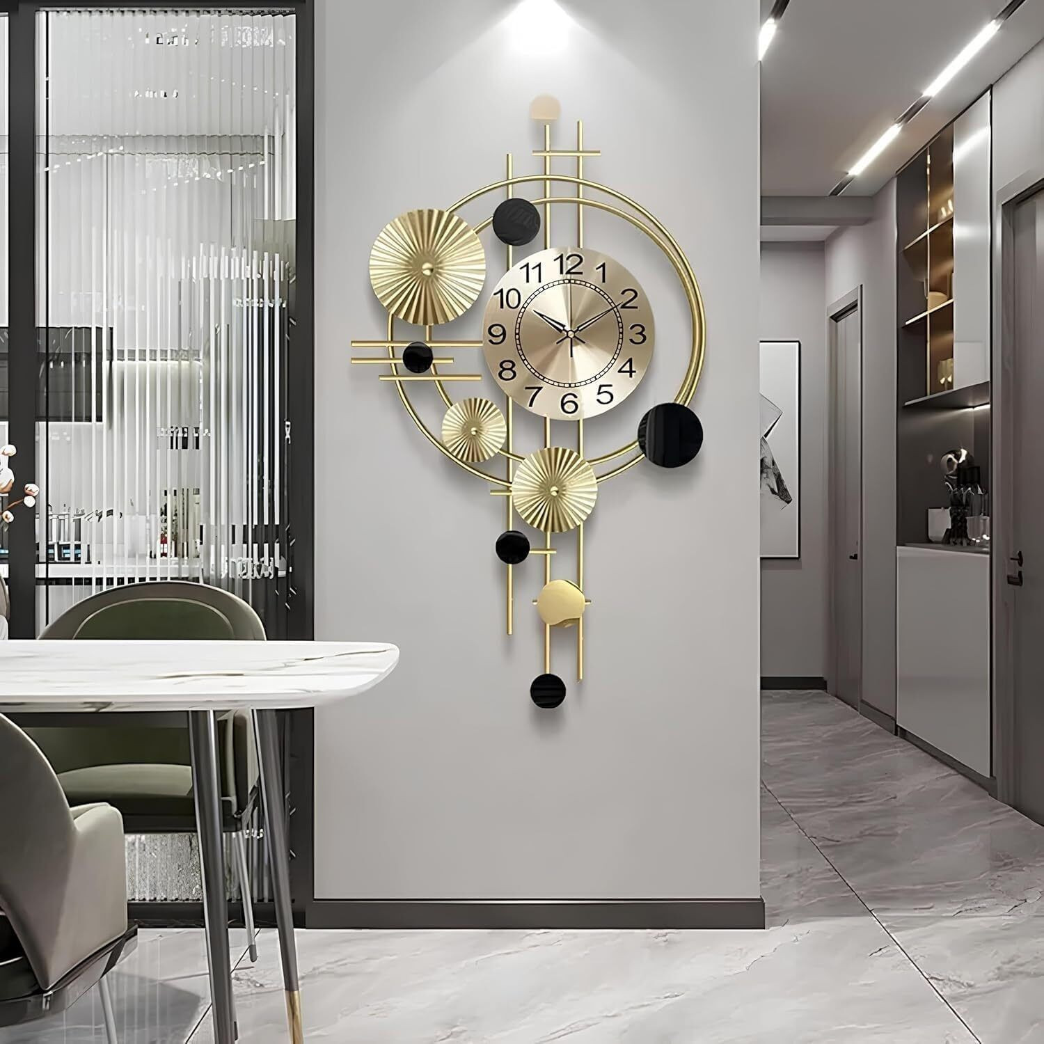 Image of Unique Star M S Analog 54 cm X 70 cm Wall Clock