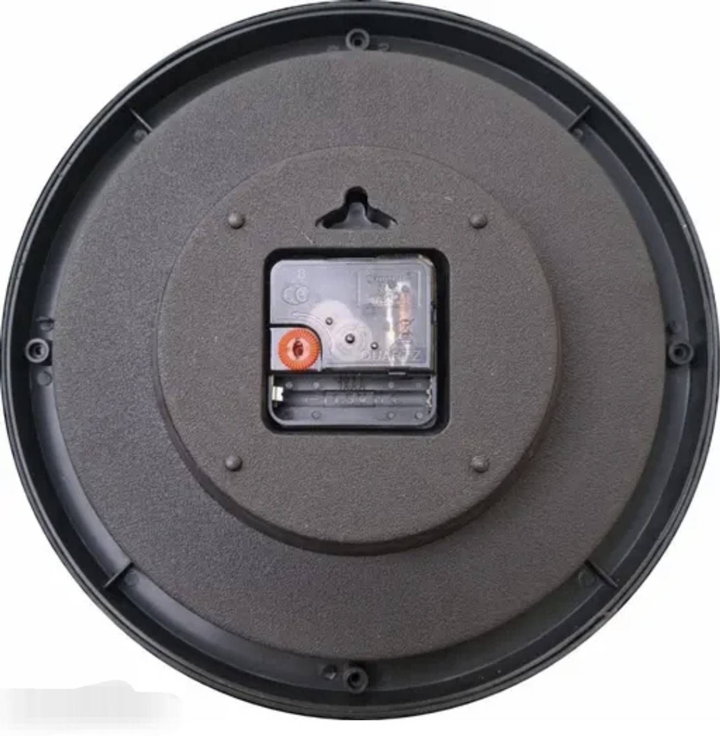 Krishvi 25cm Analog Wall Clock Black - Image 2