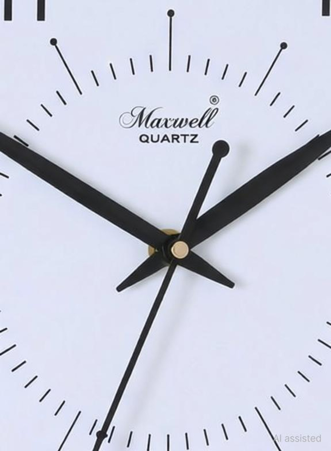 Image of maxwell Quartz Analog 26 cm X 26 cm Wall Clock