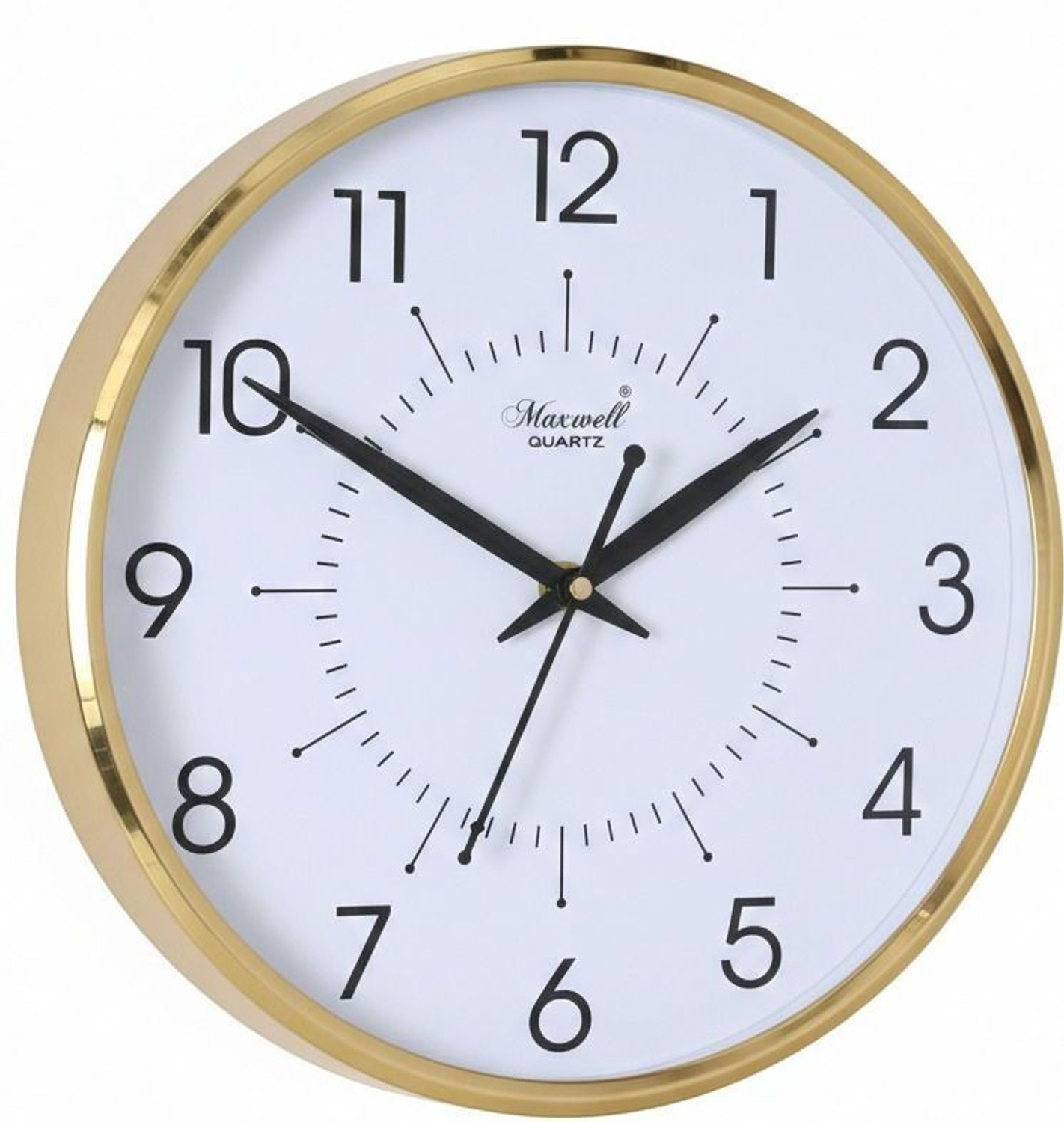 Image of maxwell Quartz Analog 26 cm X 26 cm Wall Clock