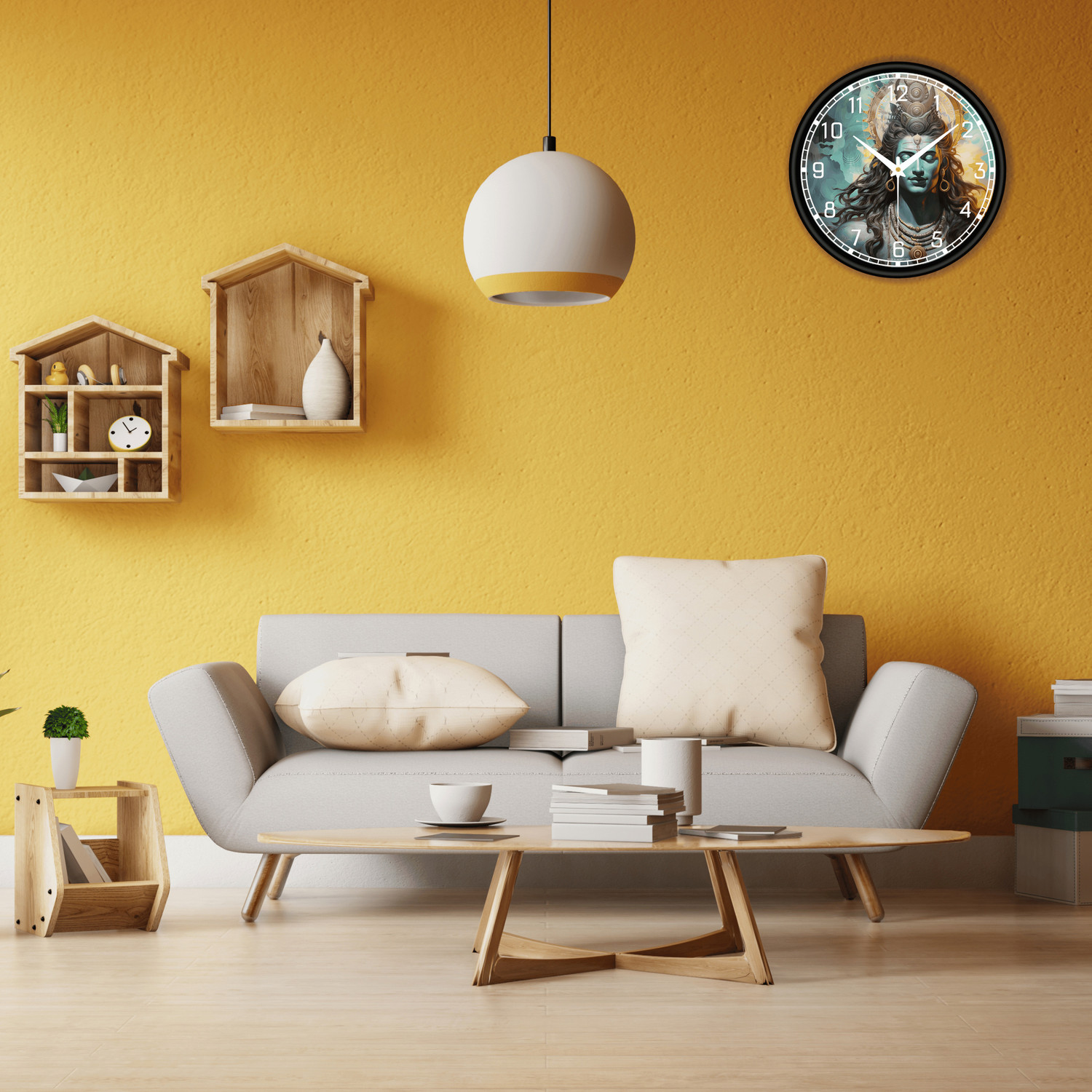 Image of TrendsTube Analog 25 cm X 25 cm Wall Clock