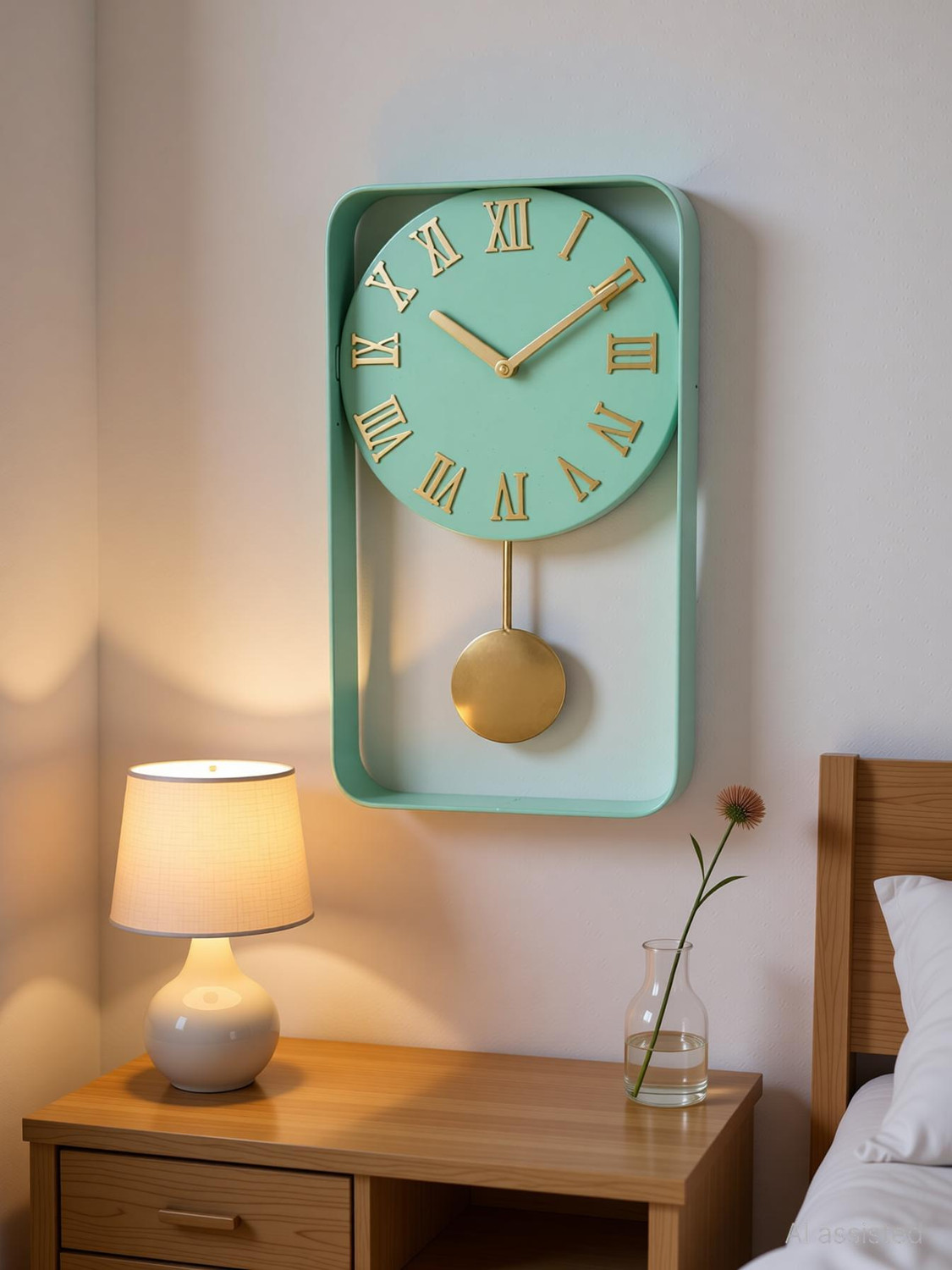Image of Flipkart SmartBuy Analog 34 cm X 18.5 cm Wall Clock