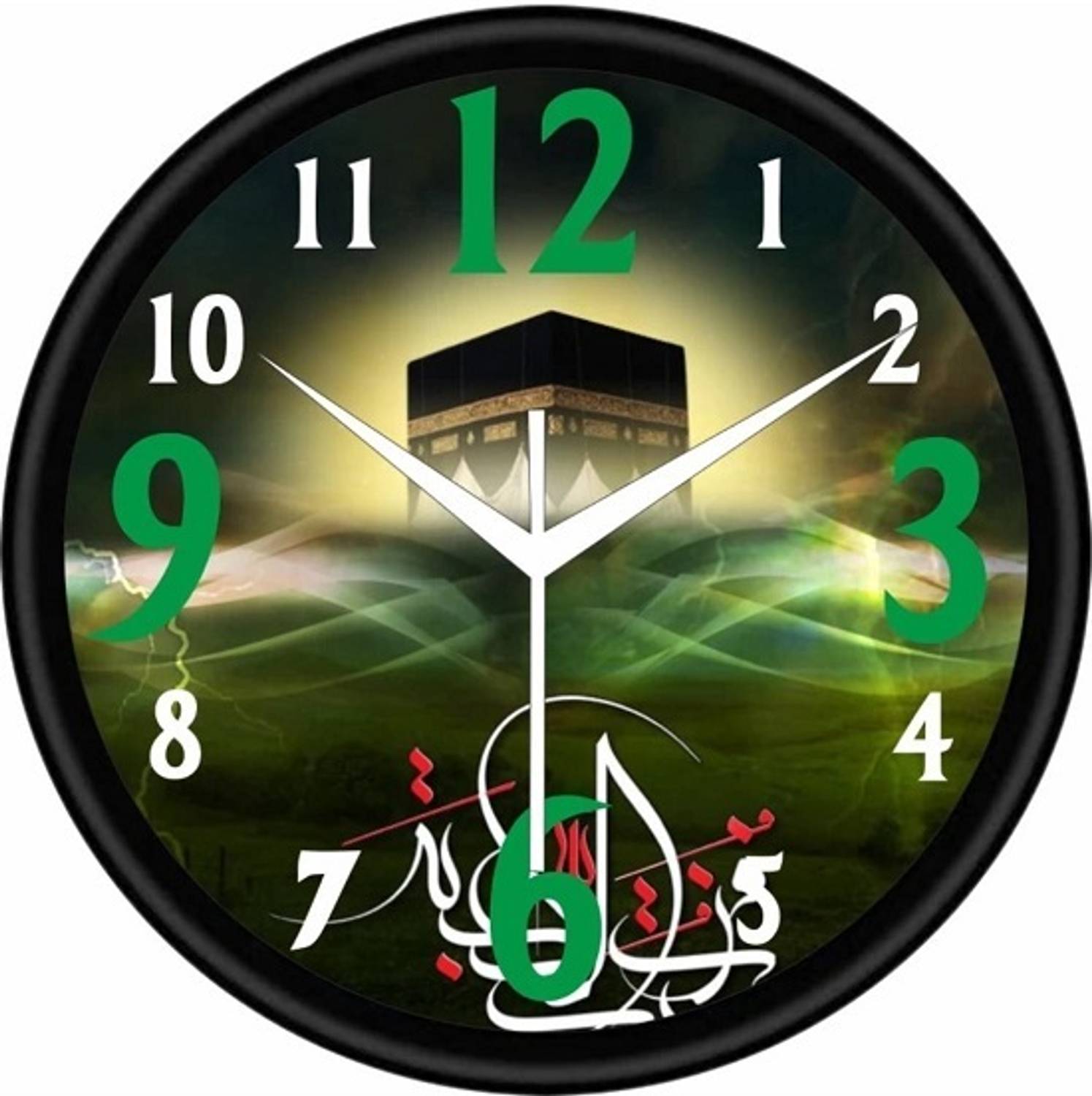 BLOOM MART Analog 25 cm X 25 cm Wall Clock
