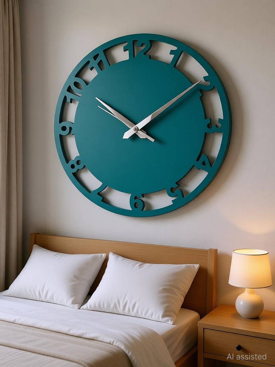 7CR Analog 28 cm X 28 cm Wall Clock