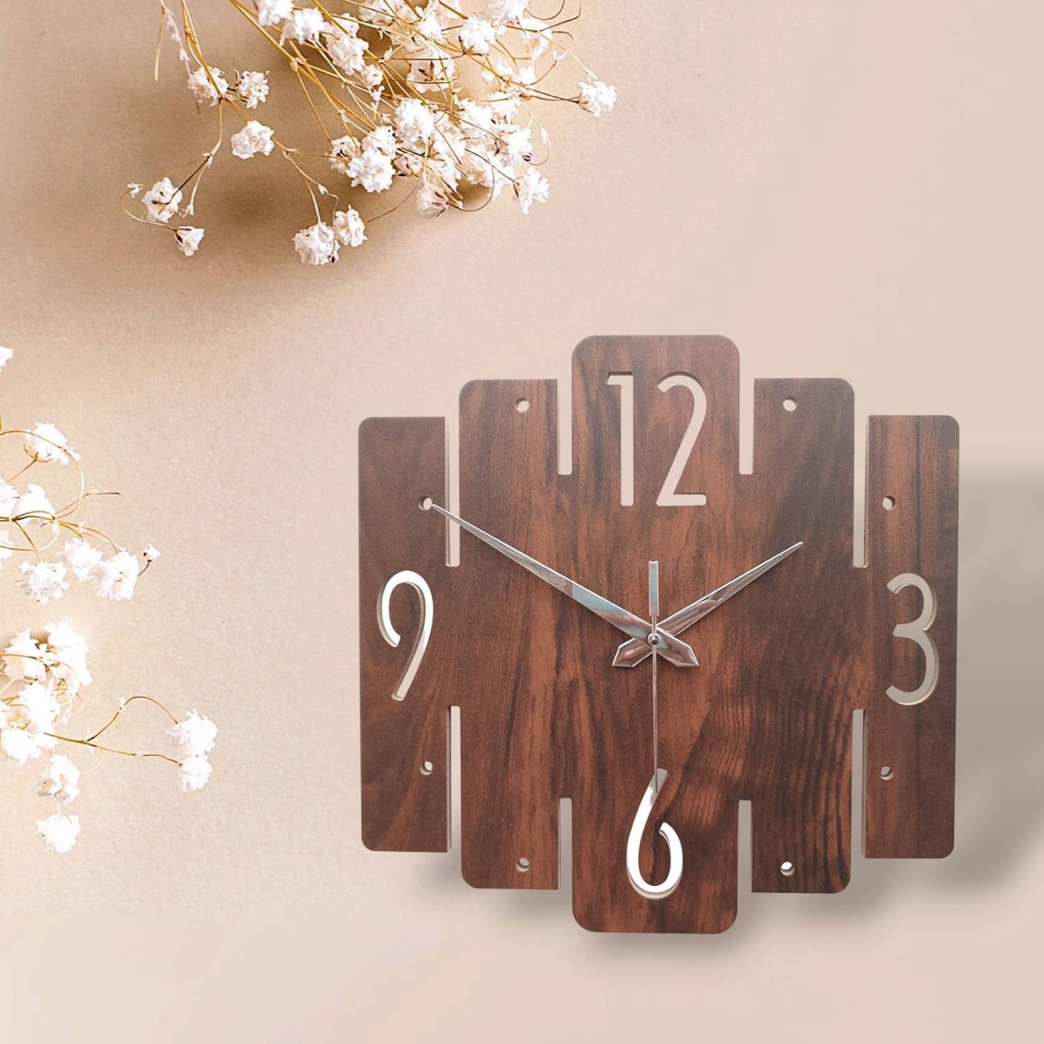 7CR Analog 28 cm X 28 cm Wall Clock