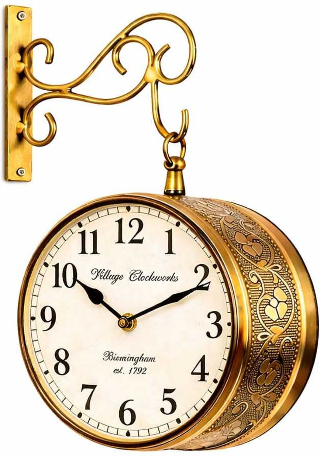 Image of VARAART Analog 20 cm X 20 cm Wall Clock